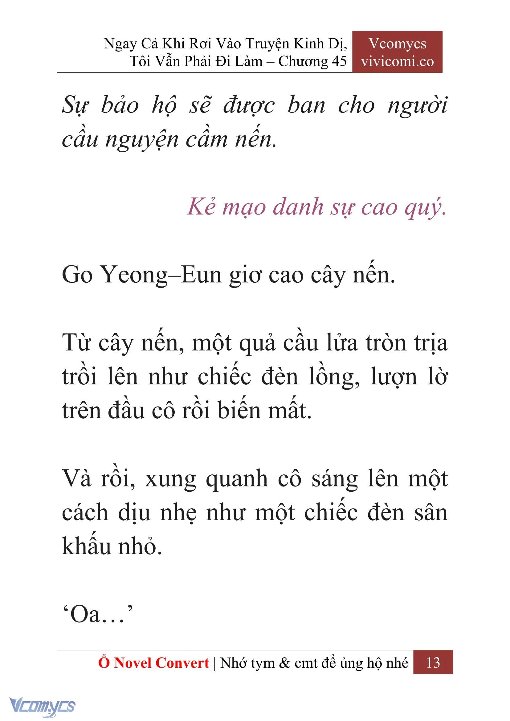 [Novel] Ngay Cả Khi Rơi Vào Truyện Kinh Dị, Tôi Vẫn Phải Đi Làm Chapter  45 - 15