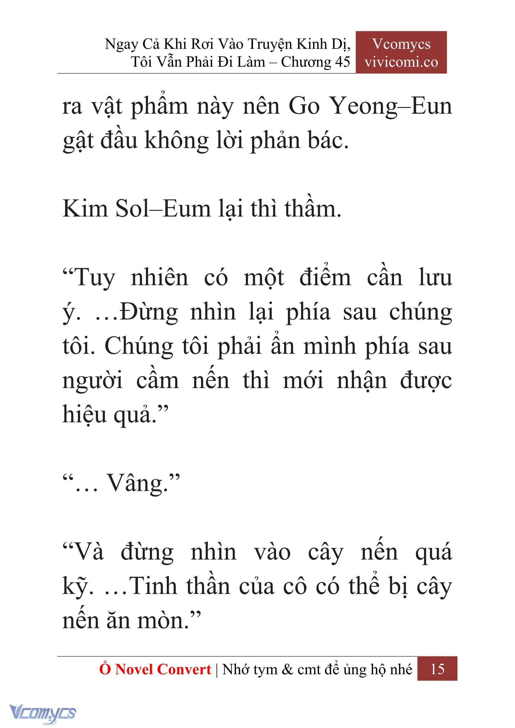 [Novel] Ngay Cả Khi Rơi Vào Truyện Kinh Dị, Tôi Vẫn Phải Đi Làm Chapter  45 - 17