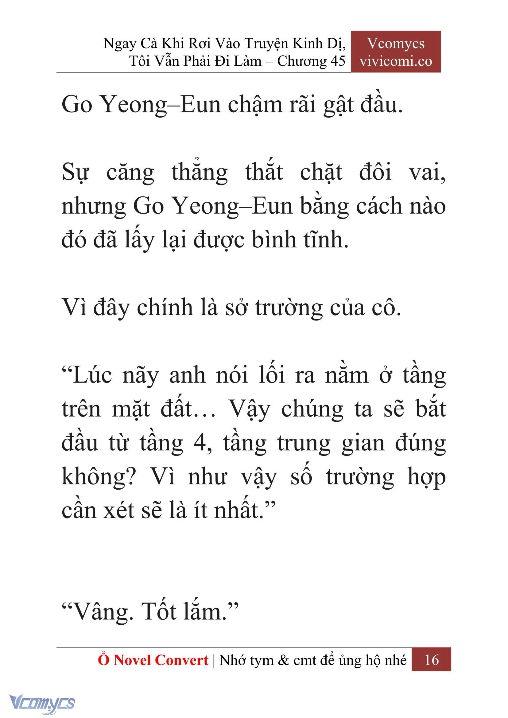 [Novel] Ngay Cả Khi Rơi Vào Truyện Kinh Dị, Tôi Vẫn Phải Đi Làm Chapter  45 - 18