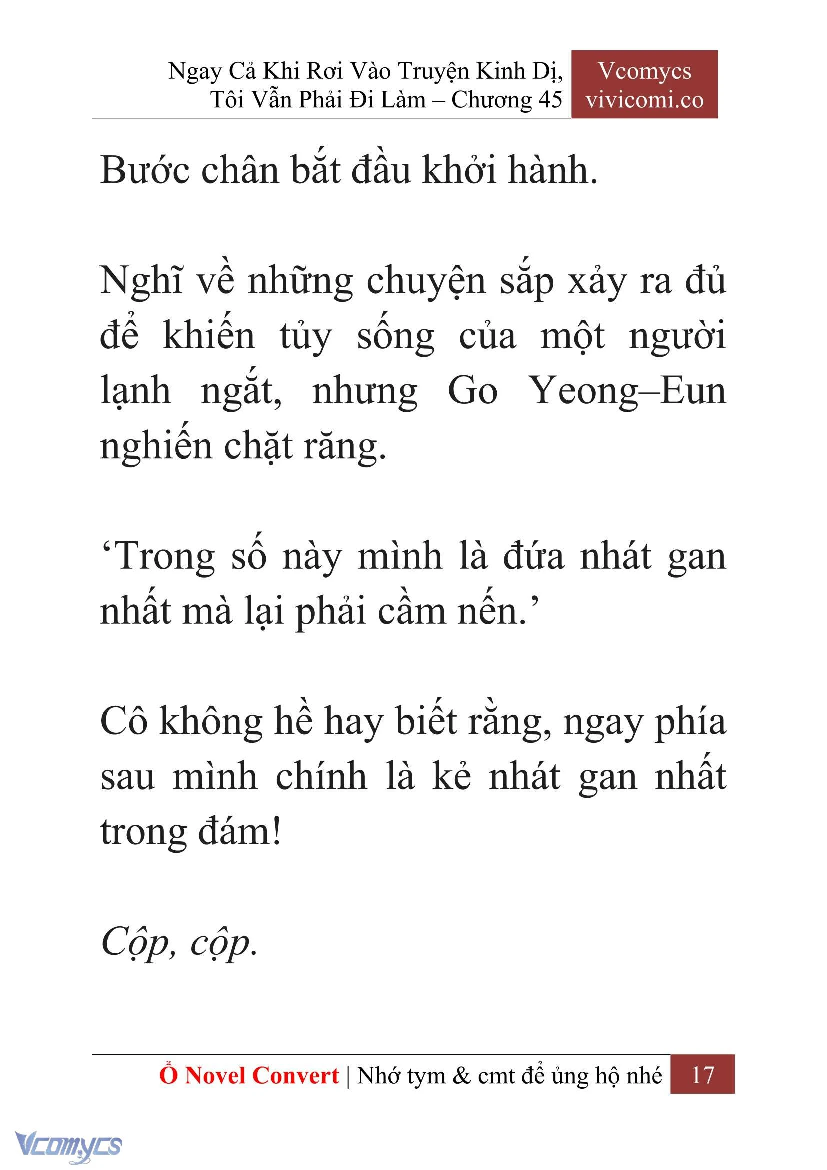 [Novel] Ngay Cả Khi Rơi Vào Truyện Kinh Dị, Tôi Vẫn Phải Đi Làm Chapter  45 - 19