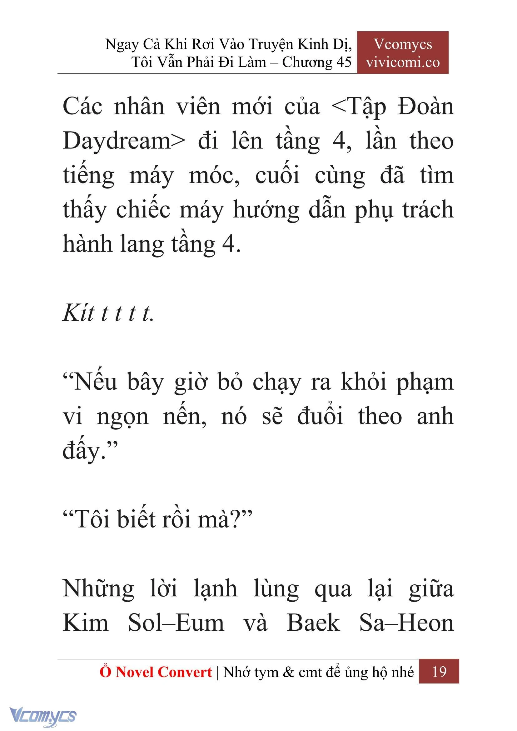 [Novel] Ngay Cả Khi Rơi Vào Truyện Kinh Dị, Tôi Vẫn Phải Đi Làm Chapter  45 - 21