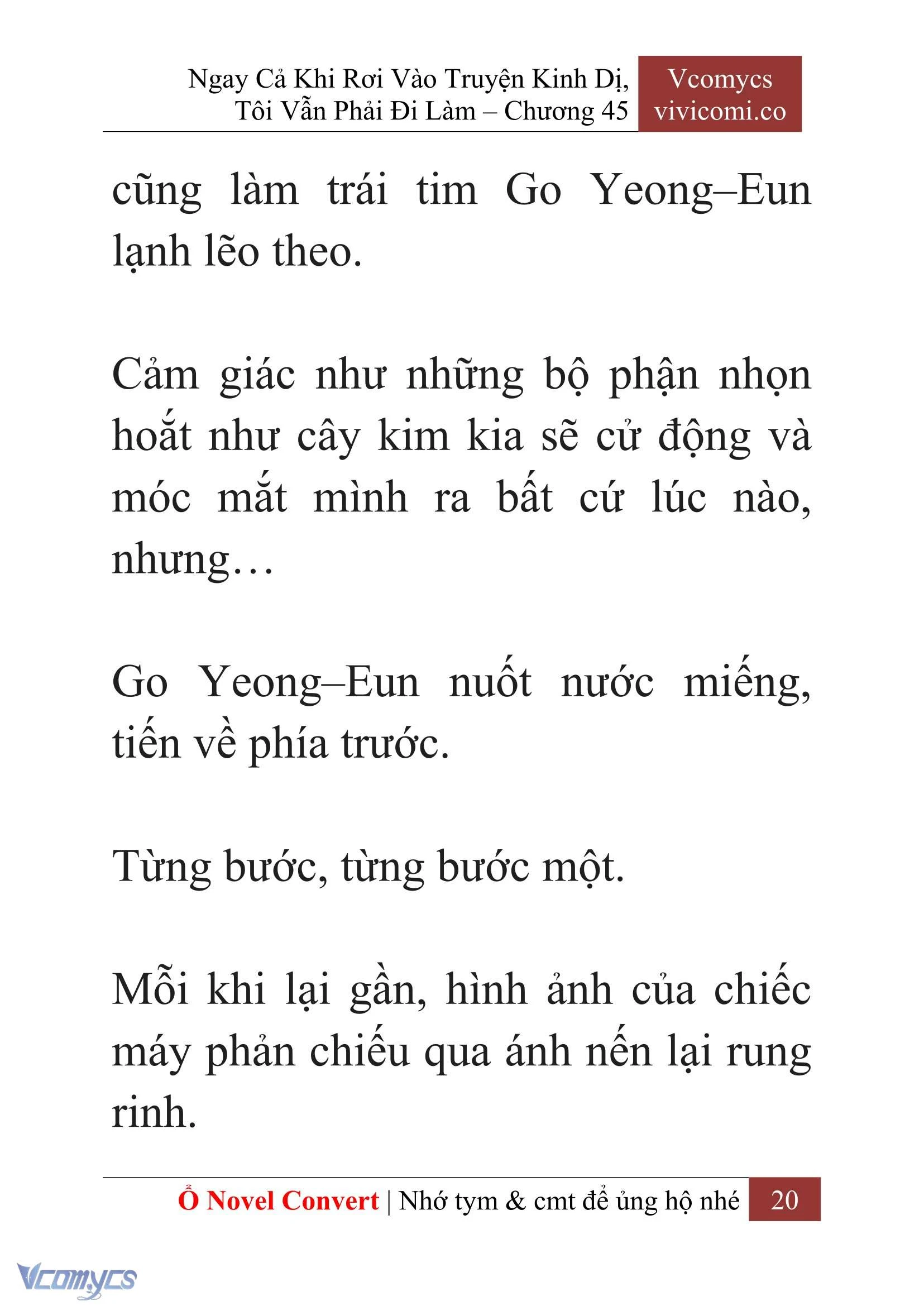 [Novel] Ngay Cả Khi Rơi Vào Truyện Kinh Dị, Tôi Vẫn Phải Đi Làm Chapter  45 - 22