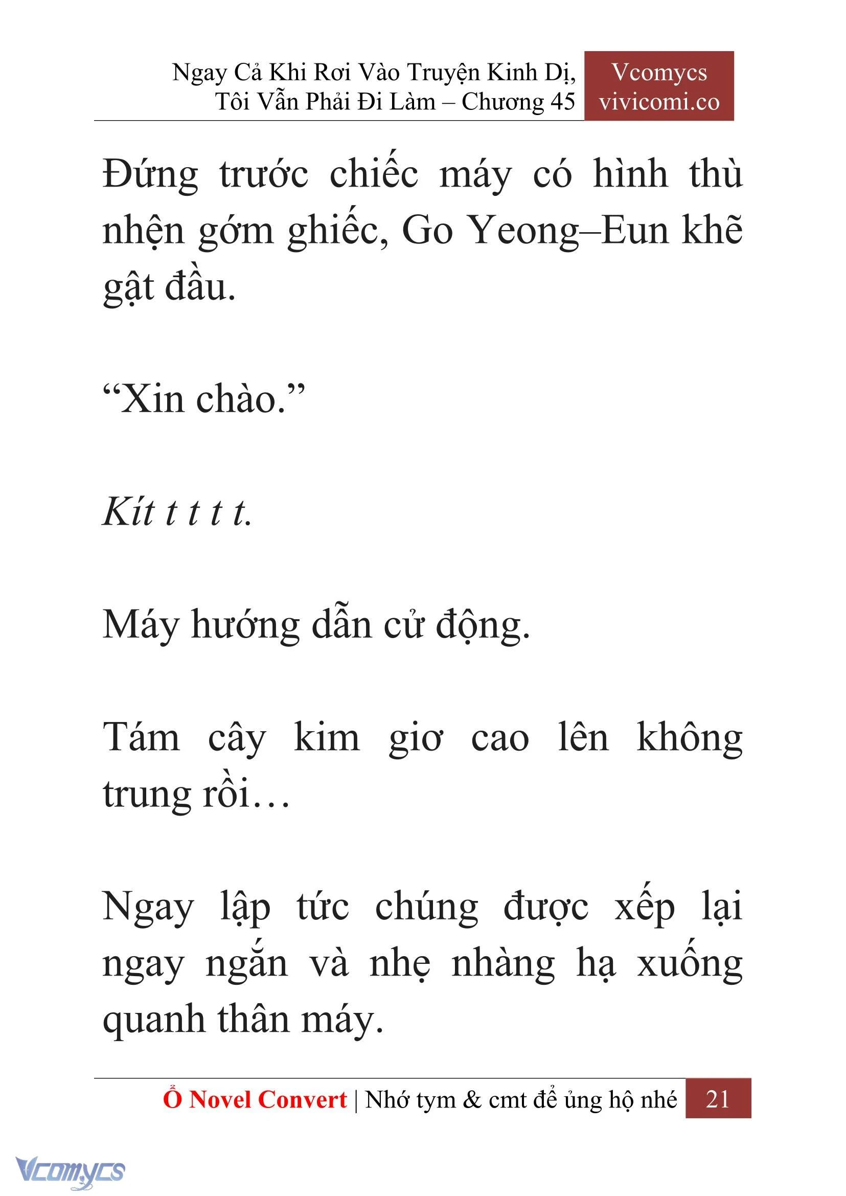 [Novel] Ngay Cả Khi Rơi Vào Truyện Kinh Dị, Tôi Vẫn Phải Đi Làm Chapter  45 - 23