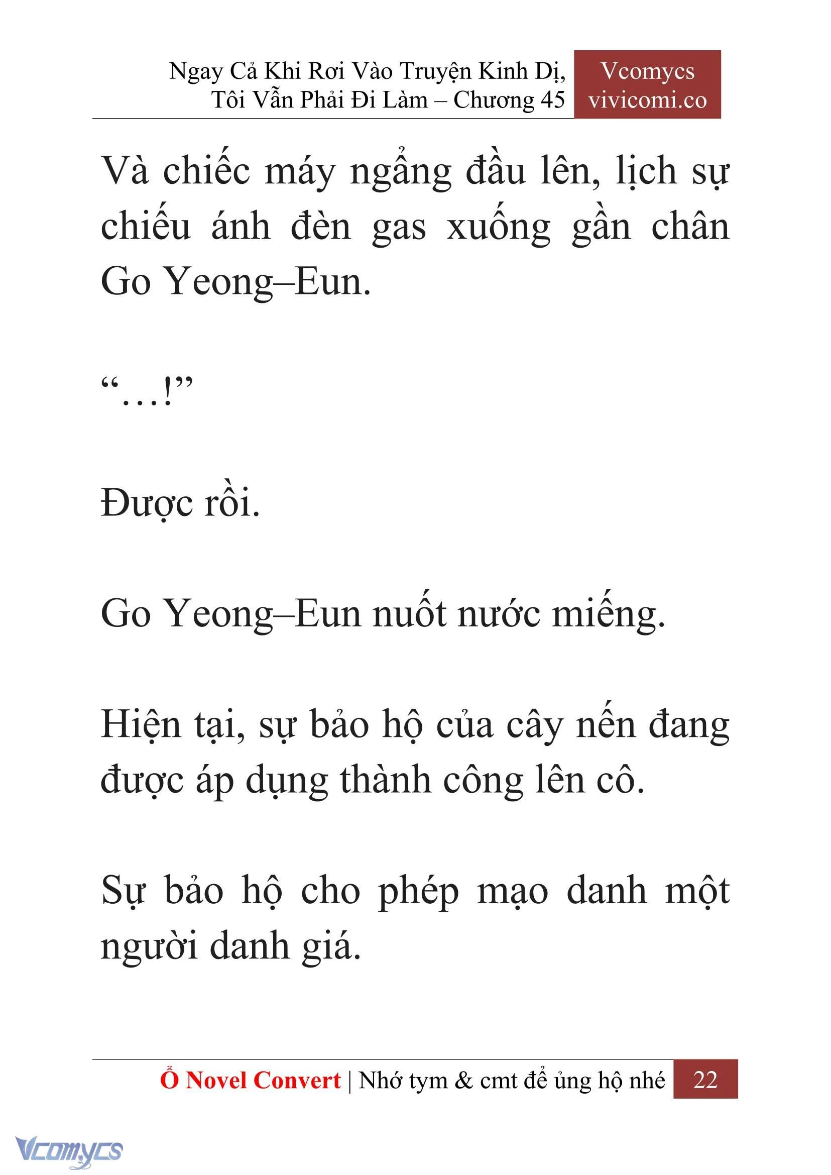 [Novel] Ngay Cả Khi Rơi Vào Truyện Kinh Dị, Tôi Vẫn Phải Đi Làm Chapter  45 - 24
