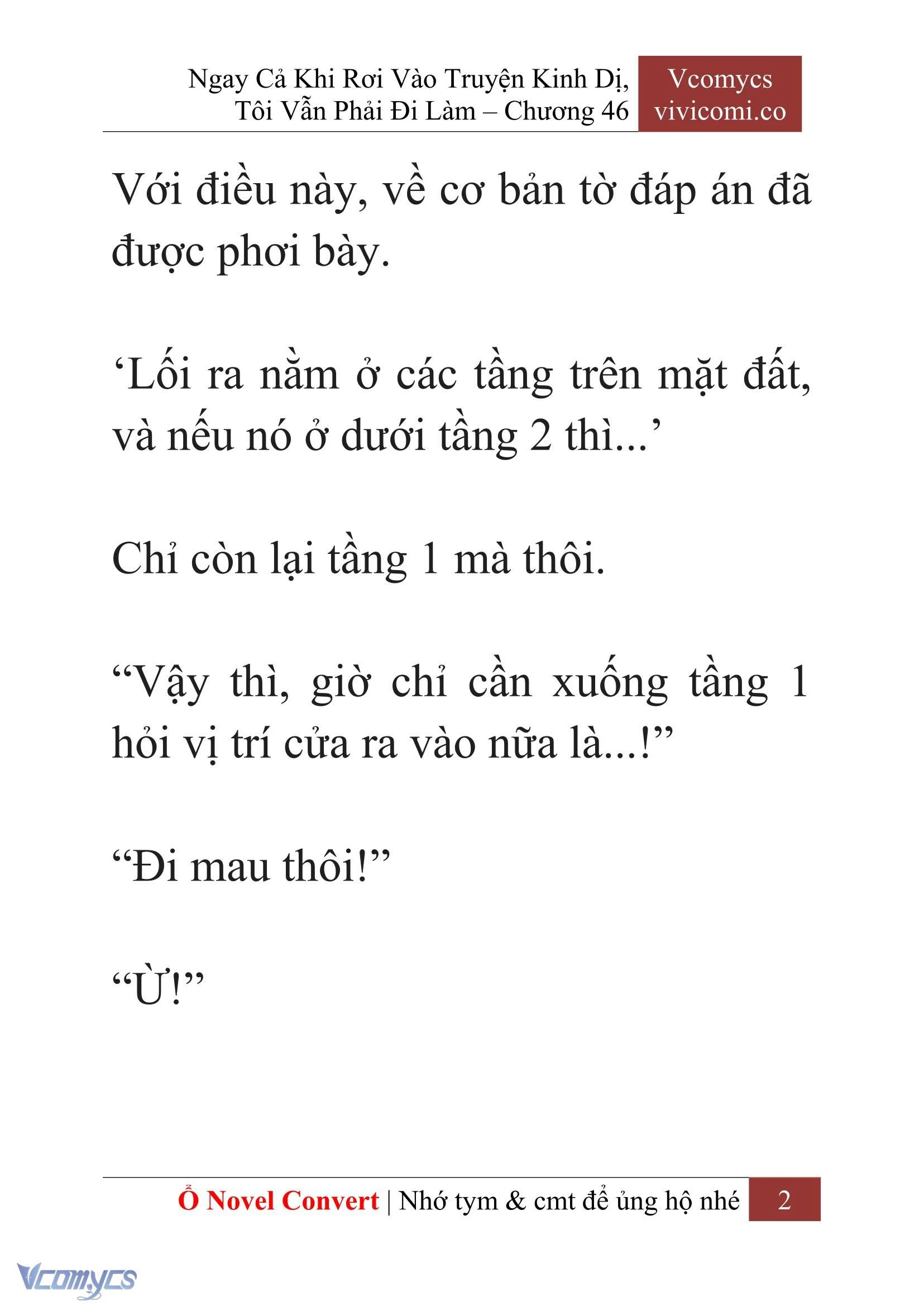 [Novel] Ngay Cả Khi Rơi Vào Truyện Kinh Dị, Tôi Vẫn Phải Đi Làm Chapter  46 - 4