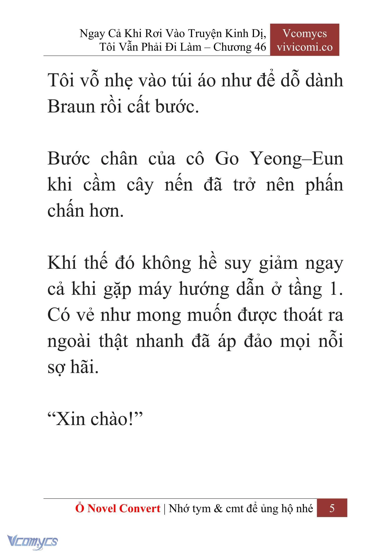 [Novel] Ngay Cả Khi Rơi Vào Truyện Kinh Dị, Tôi Vẫn Phải Đi Làm Chapter  46 - 7
