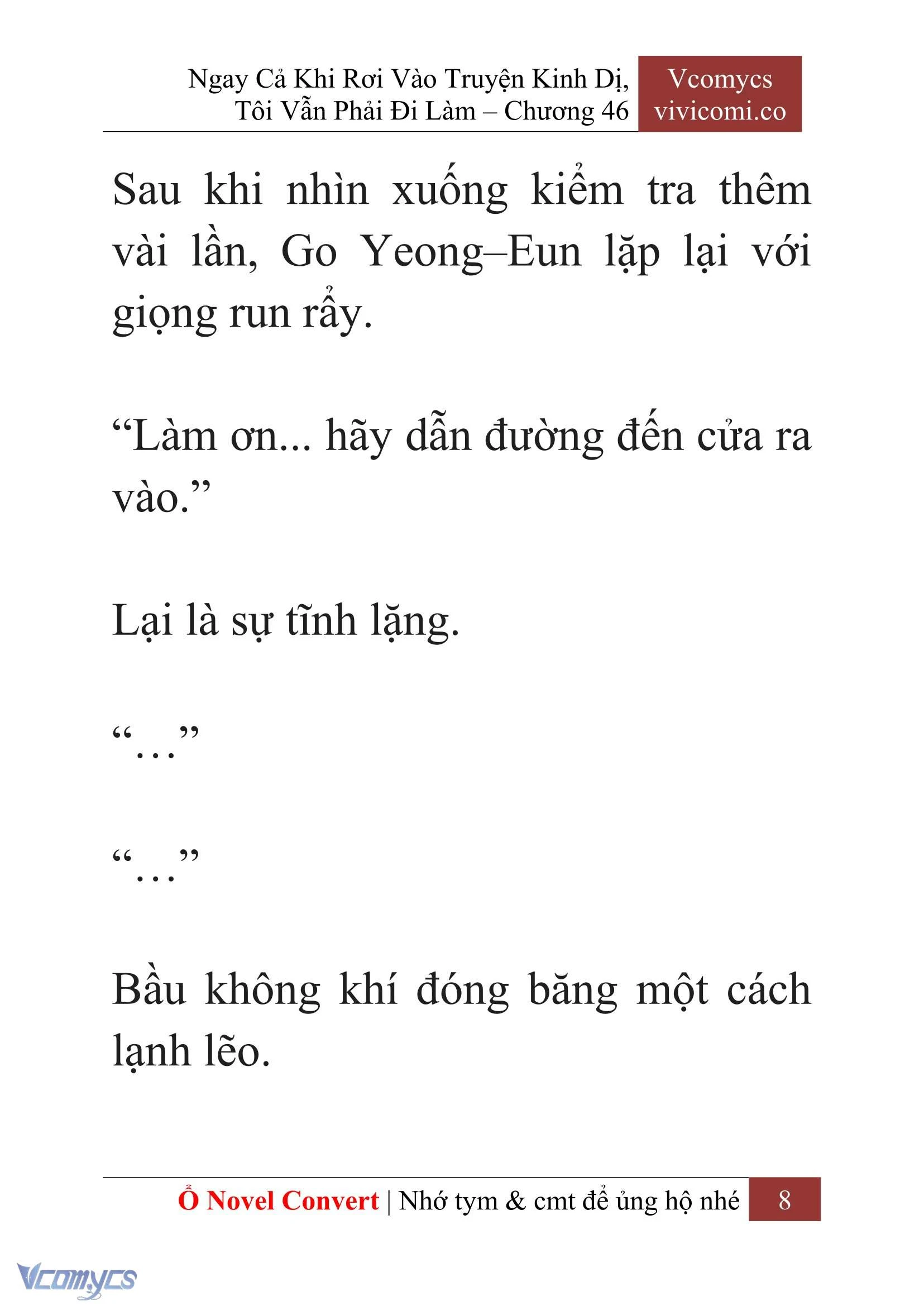 [Novel] Ngay Cả Khi Rơi Vào Truyện Kinh Dị, Tôi Vẫn Phải Đi Làm Chapter  46 - 10