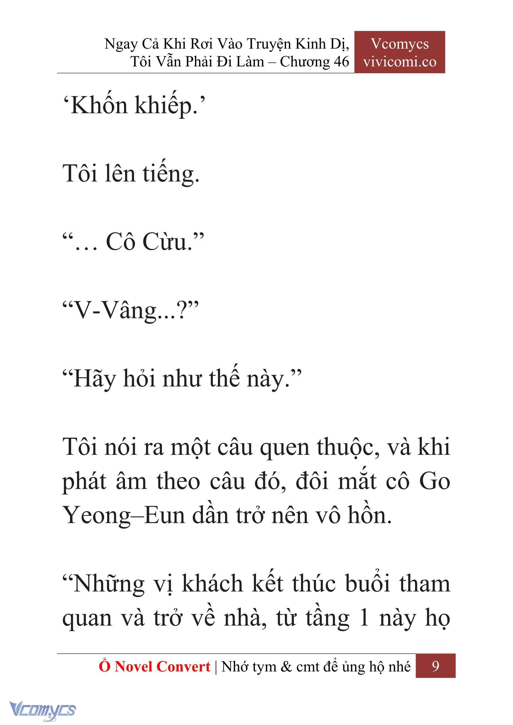 [Novel] Ngay Cả Khi Rơi Vào Truyện Kinh Dị, Tôi Vẫn Phải Đi Làm Chapter  46 - 11