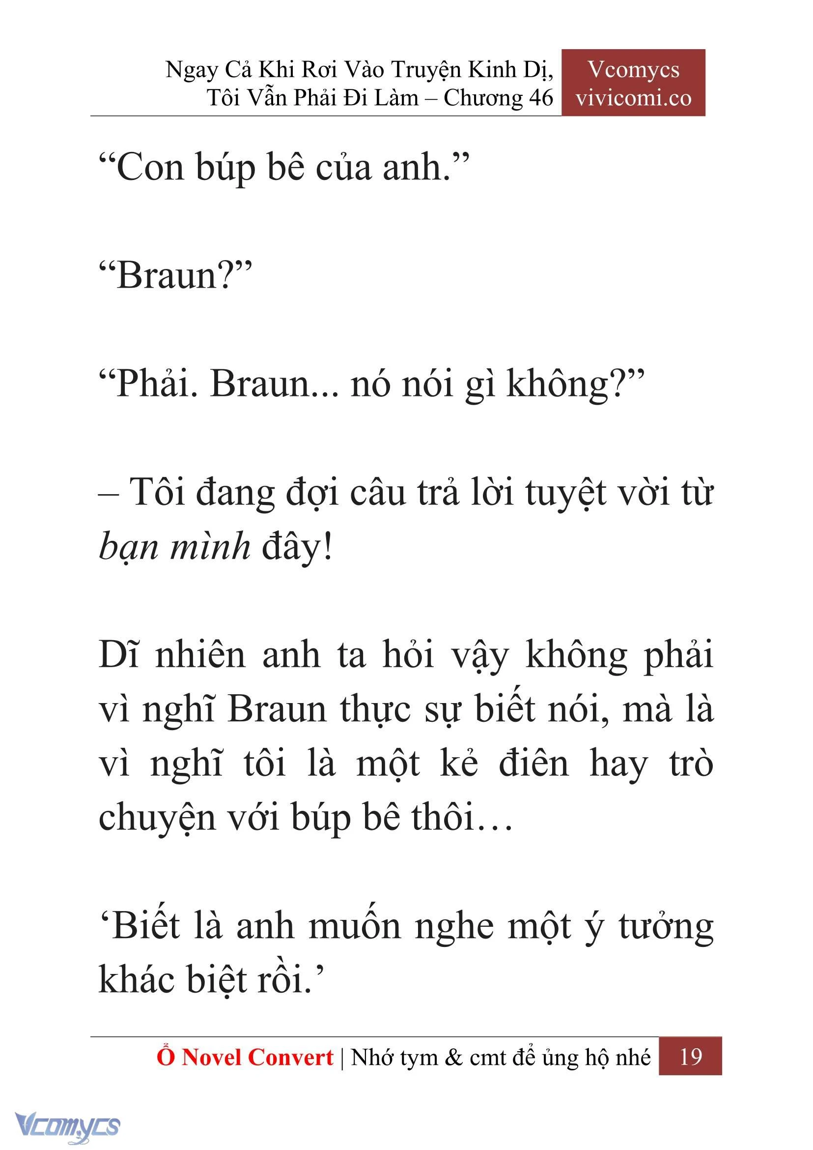 [Novel] Ngay Cả Khi Rơi Vào Truyện Kinh Dị, Tôi Vẫn Phải Đi Làm Chapter  46 - 21