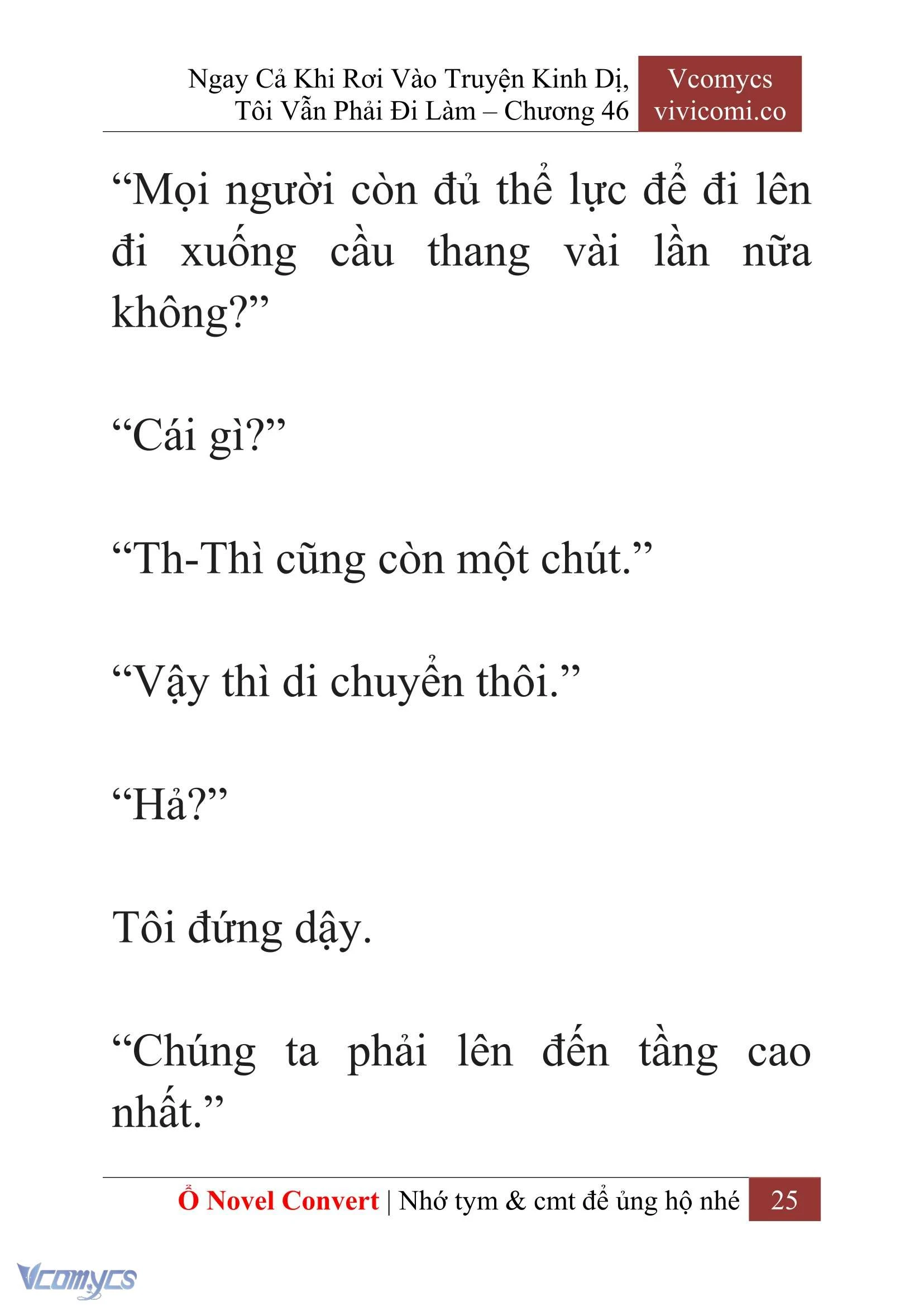 [Novel] Ngay Cả Khi Rơi Vào Truyện Kinh Dị, Tôi Vẫn Phải Đi Làm Chapter  46 - 27