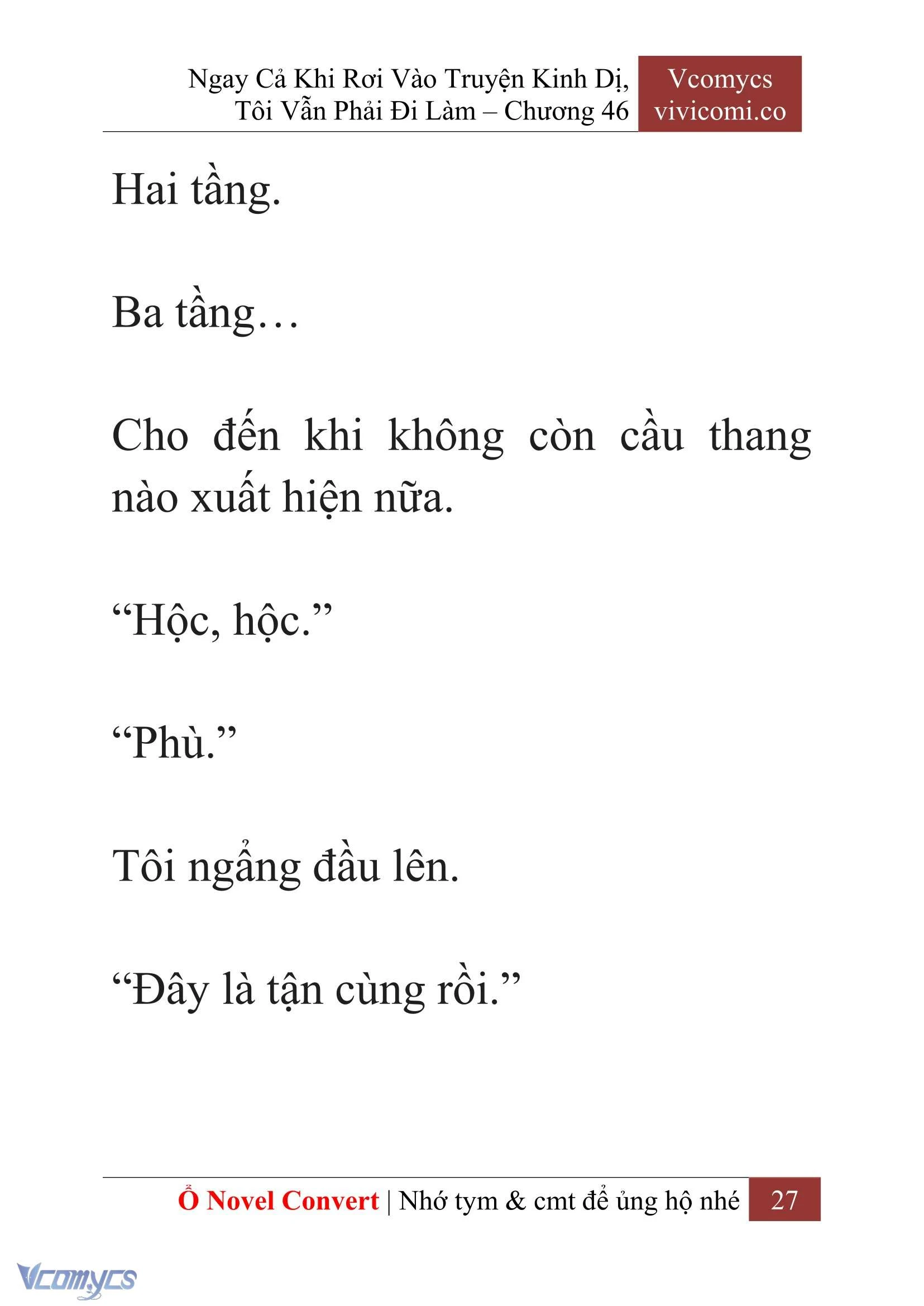 [Novel] Ngay Cả Khi Rơi Vào Truyện Kinh Dị, Tôi Vẫn Phải Đi Làm Chapter  46 - 29