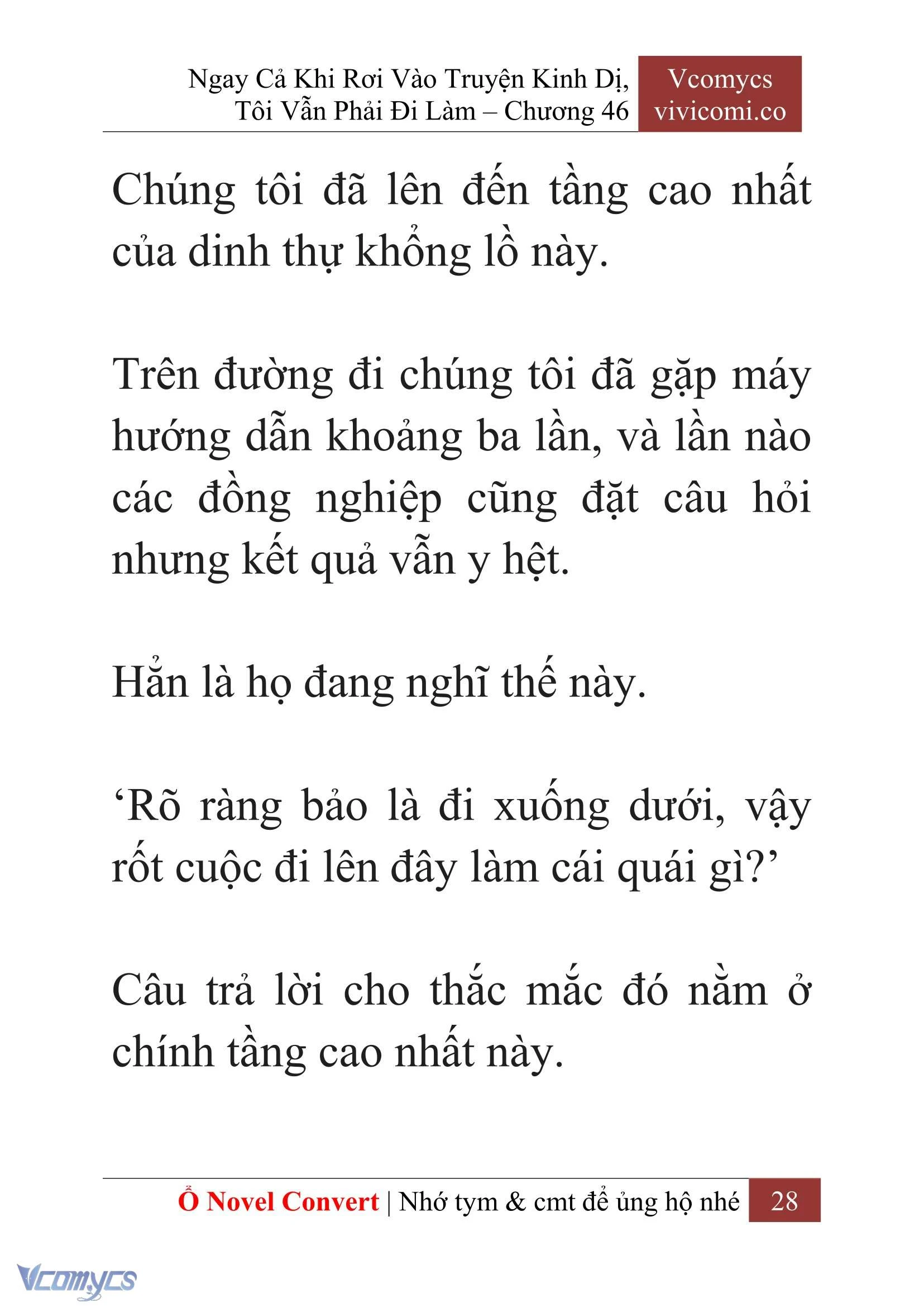 [Novel] Ngay Cả Khi Rơi Vào Truyện Kinh Dị, Tôi Vẫn Phải Đi Làm Chapter  46 - 30