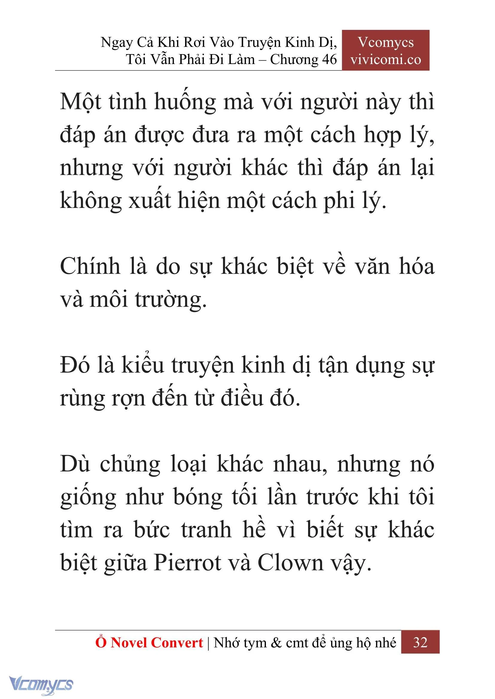 [Novel] Ngay Cả Khi Rơi Vào Truyện Kinh Dị, Tôi Vẫn Phải Đi Làm Chapter  46 - 34