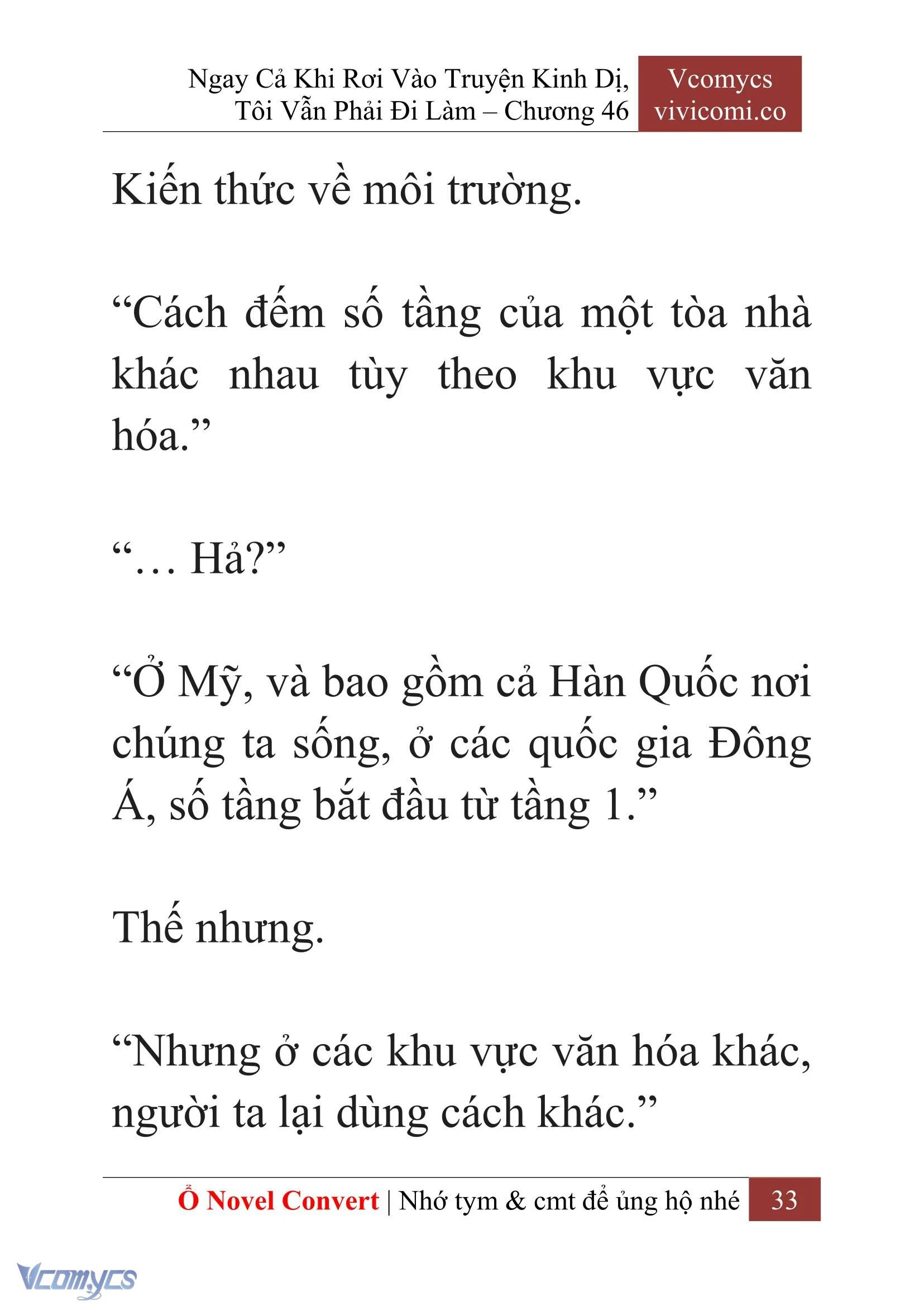 [Novel] Ngay Cả Khi Rơi Vào Truyện Kinh Dị, Tôi Vẫn Phải Đi Làm Chapter  46 - 35