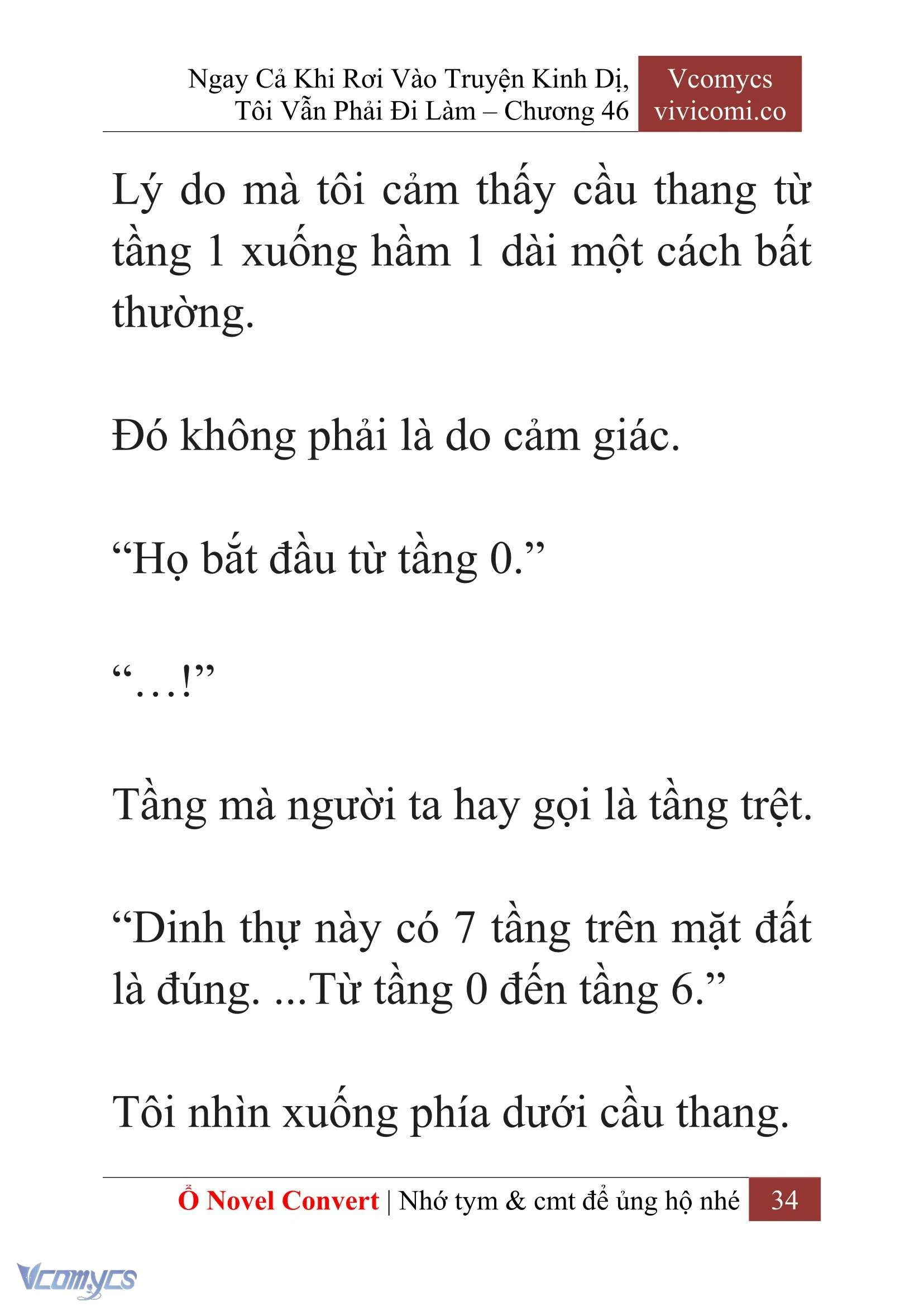 [Novel] Ngay Cả Khi Rơi Vào Truyện Kinh Dị, Tôi Vẫn Phải Đi Làm Chapter  46 - 36