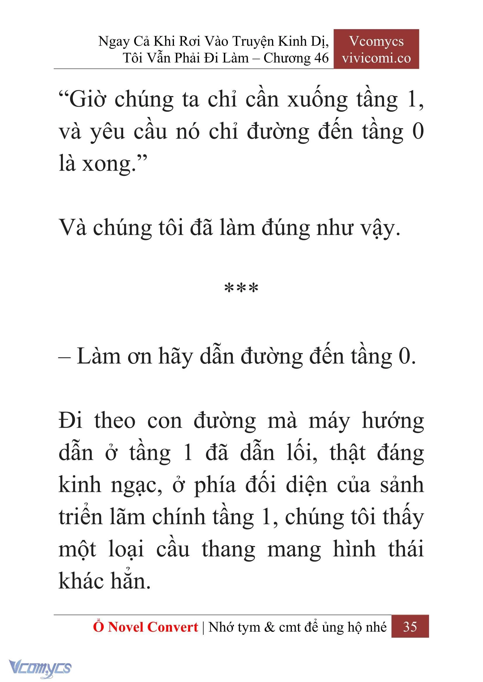 [Novel] Ngay Cả Khi Rơi Vào Truyện Kinh Dị, Tôi Vẫn Phải Đi Làm Chapter  46 - 37