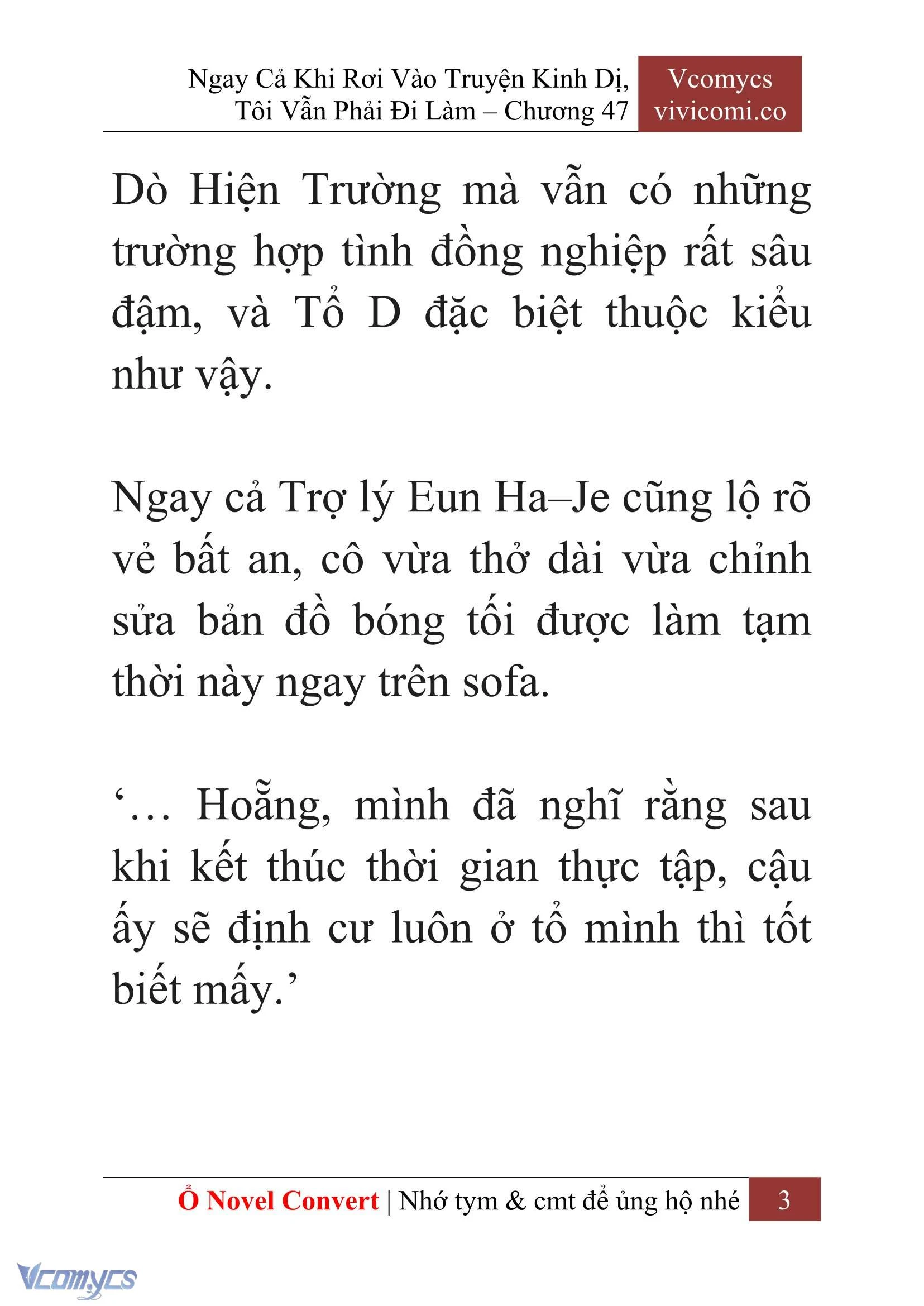 [Novel] Ngay Cả Khi Rơi Vào Truyện Kinh Dị, Tôi Vẫn Phải Đi Làm Chapter  47 - 5
