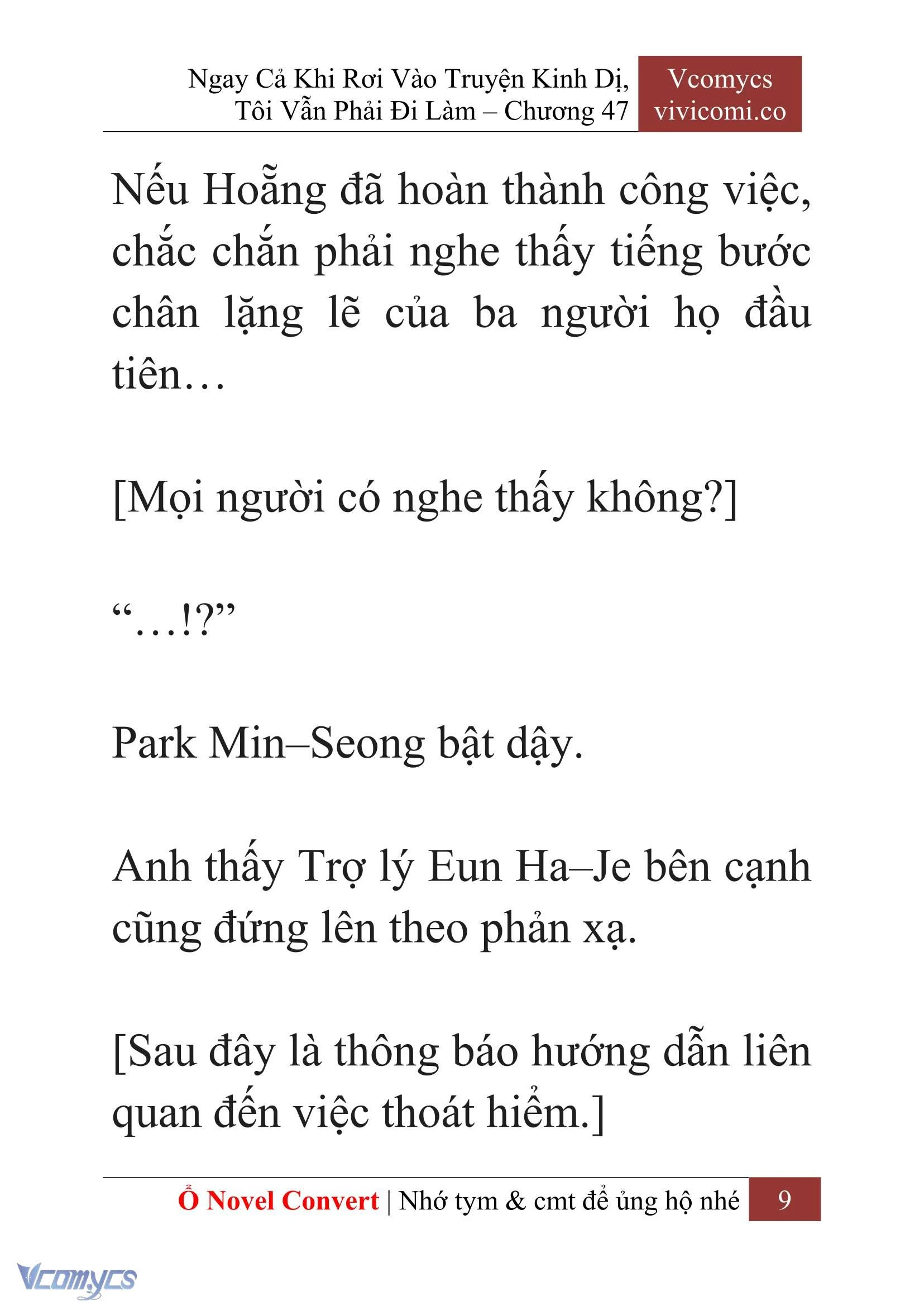 [Novel] Ngay Cả Khi Rơi Vào Truyện Kinh Dị, Tôi Vẫn Phải Đi Làm Chapter  47 - 11