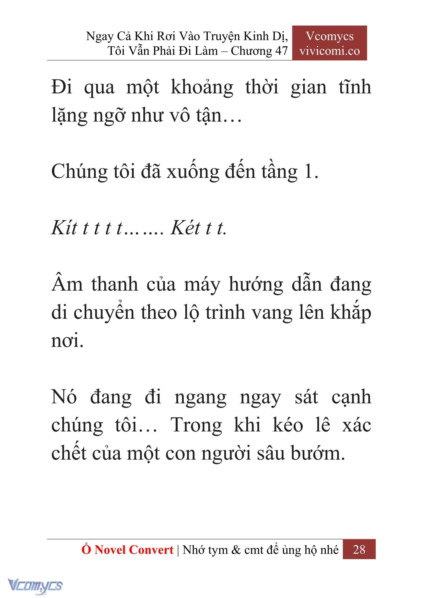 [Novel] Ngay Cả Khi Rơi Vào Truyện Kinh Dị, Tôi Vẫn Phải Đi Làm Chapter  47 - 30