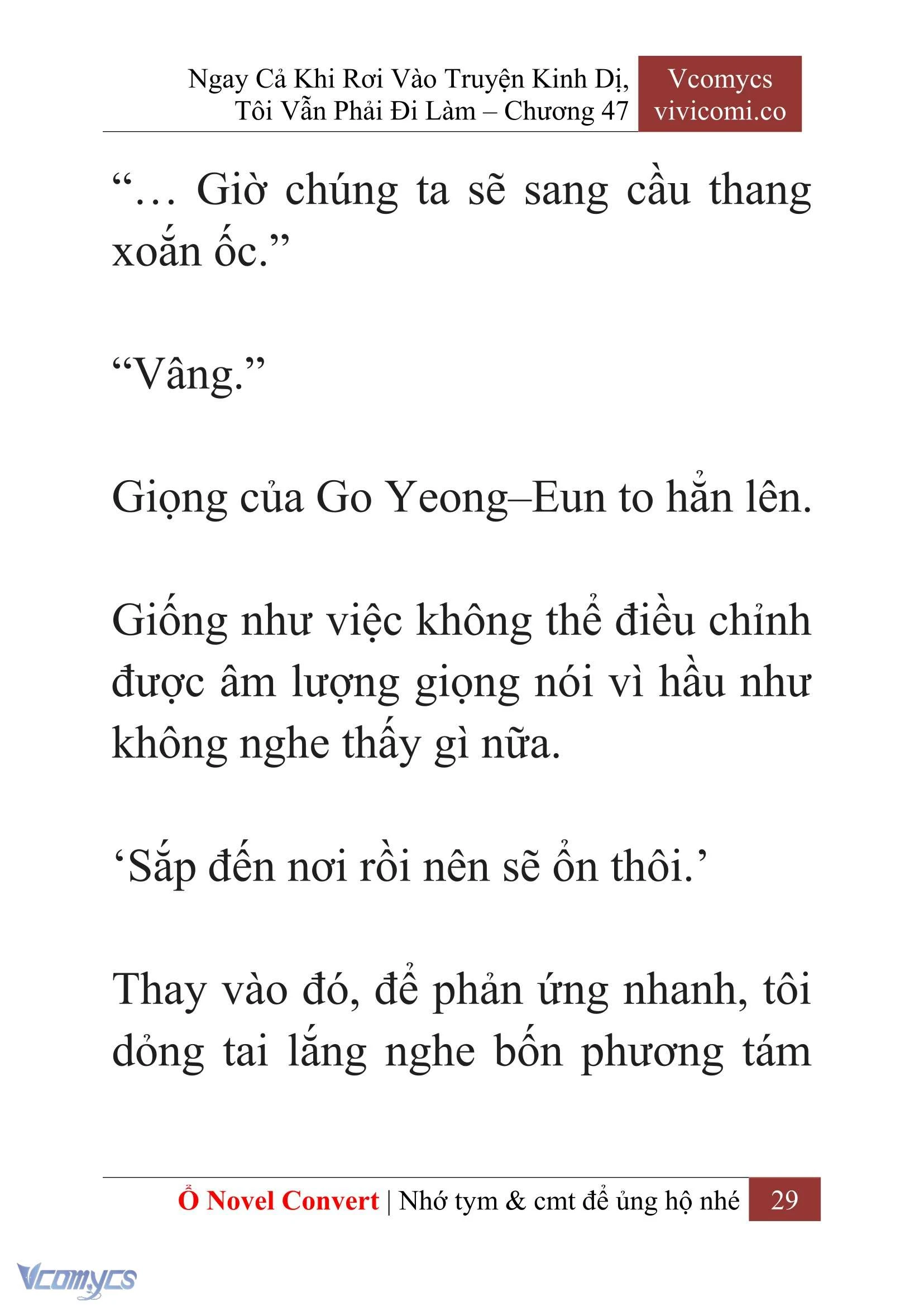 [Novel] Ngay Cả Khi Rơi Vào Truyện Kinh Dị, Tôi Vẫn Phải Đi Làm Chapter  47 - 31
