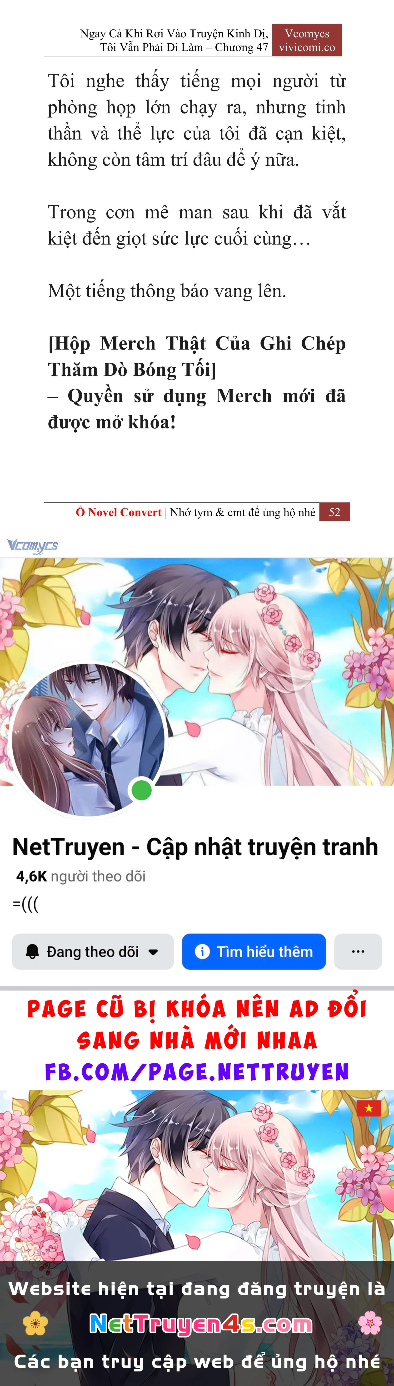 [Novel] Ngay Cả Khi Rơi Vào Truyện Kinh Dị, Tôi Vẫn Phải Đi Làm Chapter  47 - 54