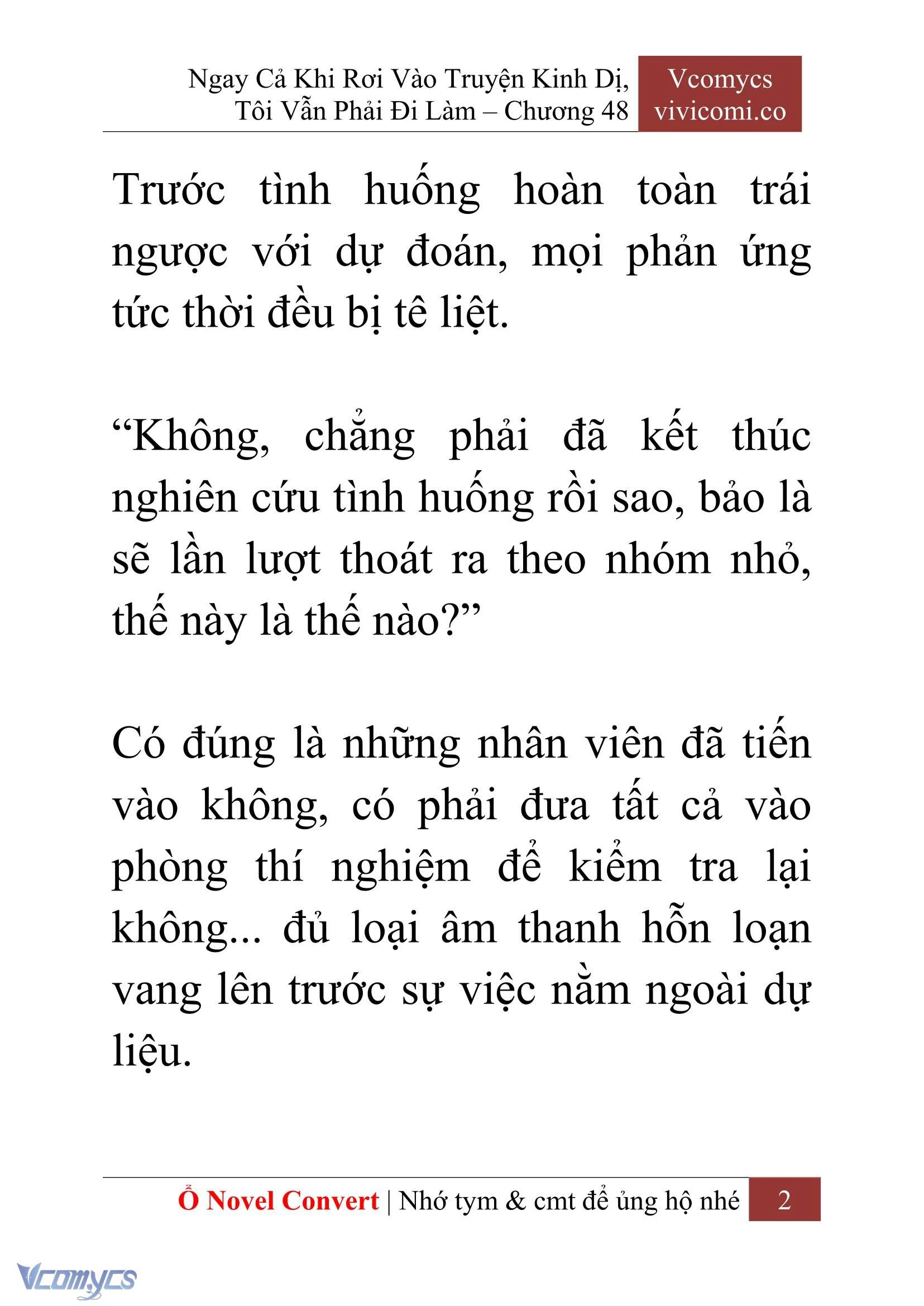 [Novel] Ngay Cả Khi Rơi Vào Truyện Kinh Dị, Tôi Vẫn Phải Đi Làm Chapter  48 - 4