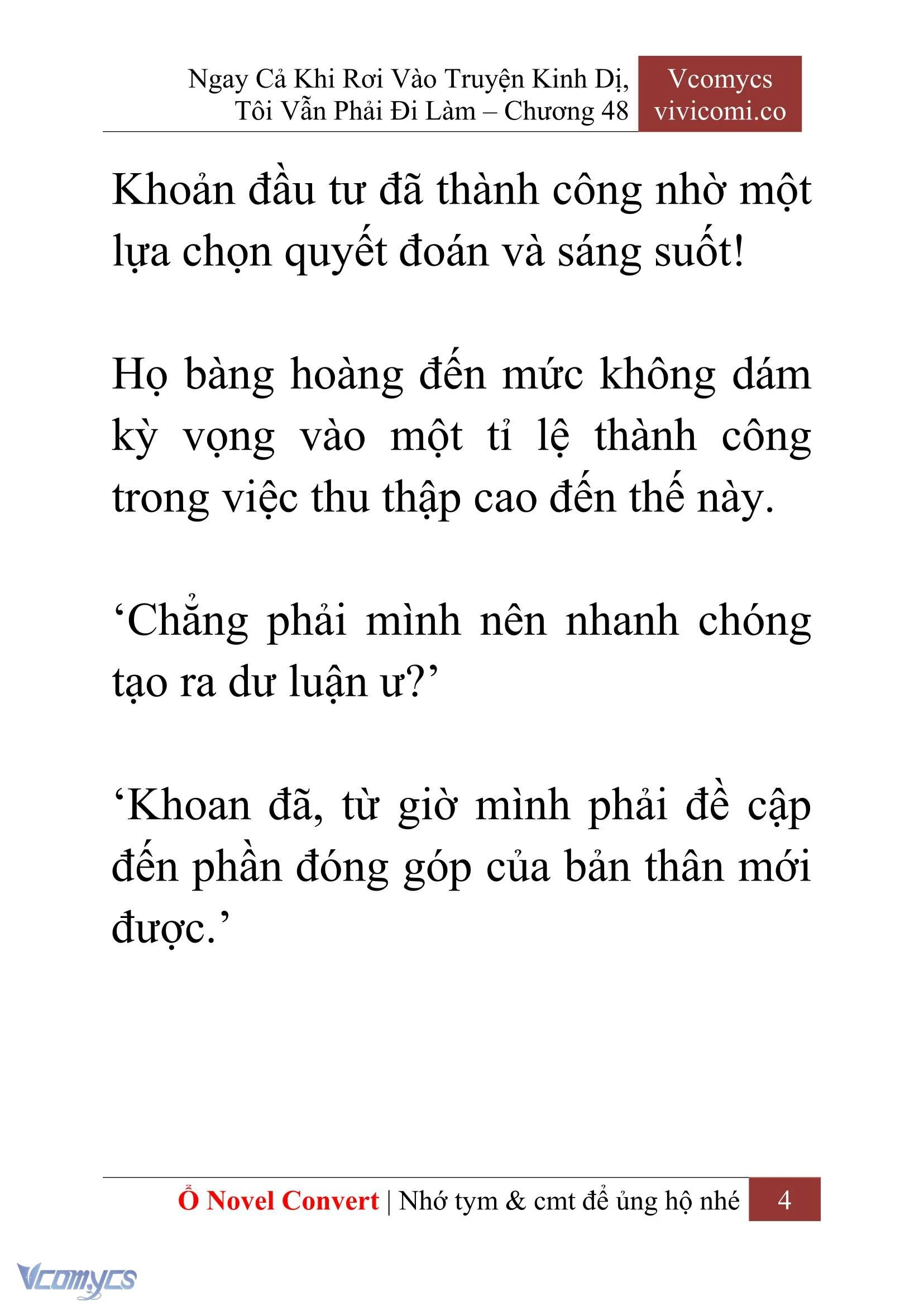 [Novel] Ngay Cả Khi Rơi Vào Truyện Kinh Dị, Tôi Vẫn Phải Đi Làm Chapter  48 - 6