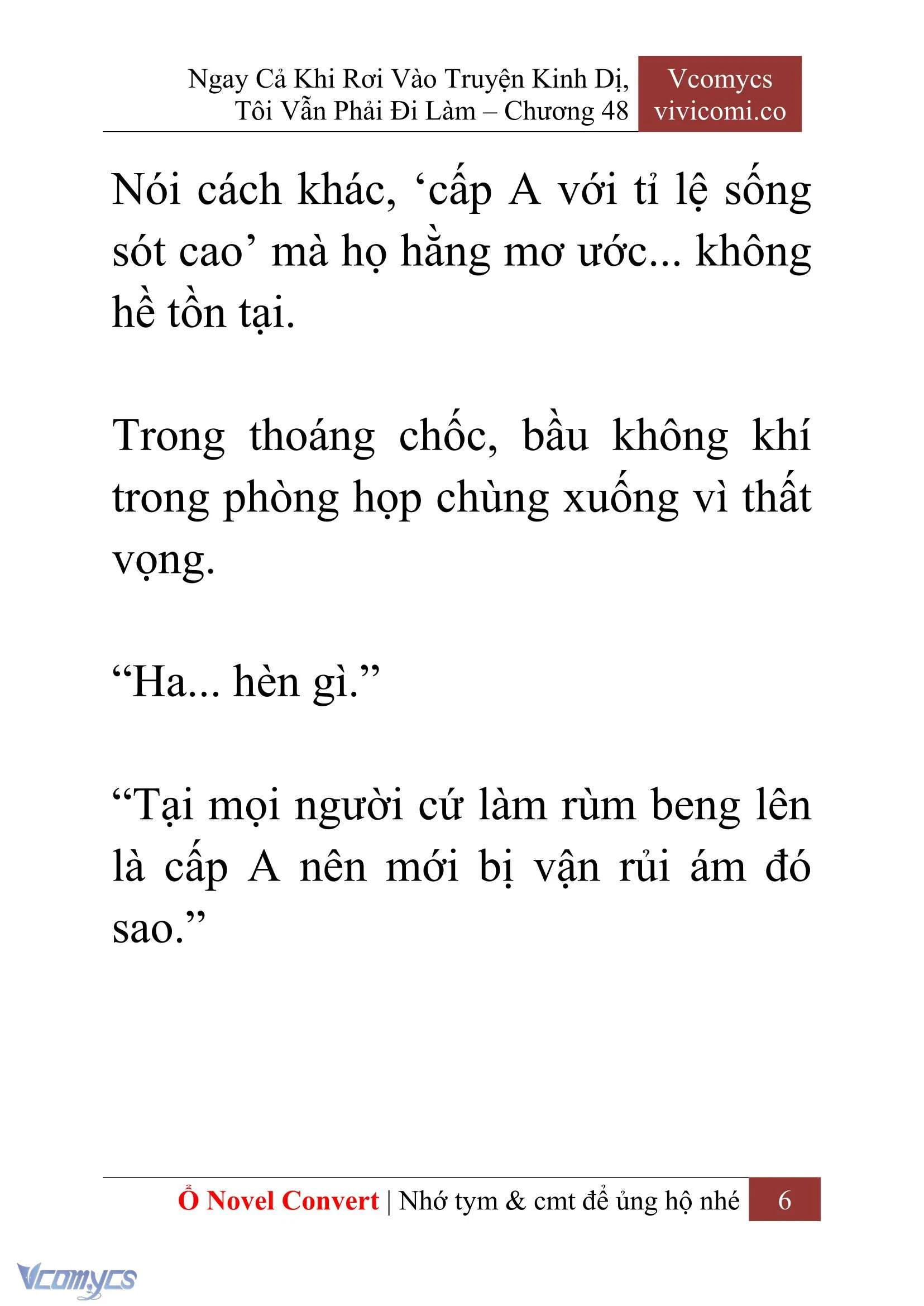 [Novel] Ngay Cả Khi Rơi Vào Truyện Kinh Dị, Tôi Vẫn Phải Đi Làm Chapter  48 - 8