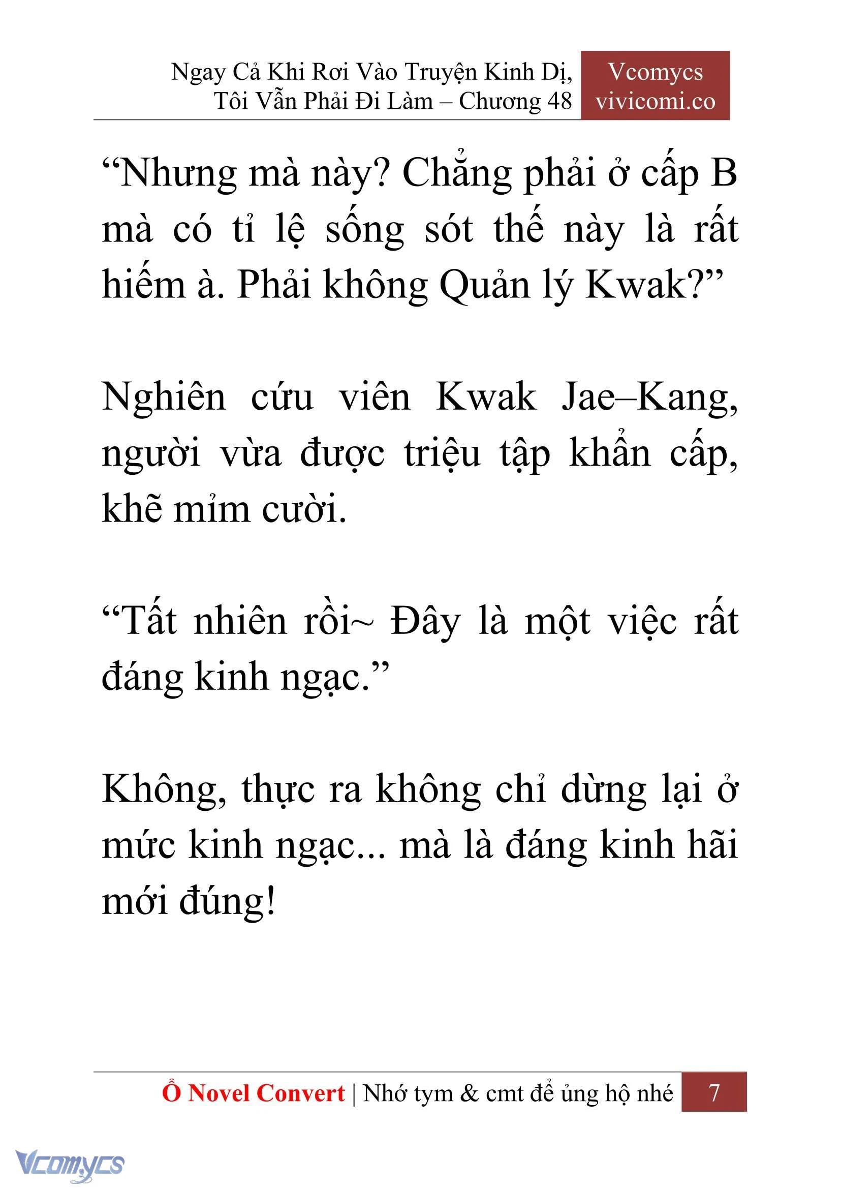 [Novel] Ngay Cả Khi Rơi Vào Truyện Kinh Dị, Tôi Vẫn Phải Đi Làm Chapter  48 - 9