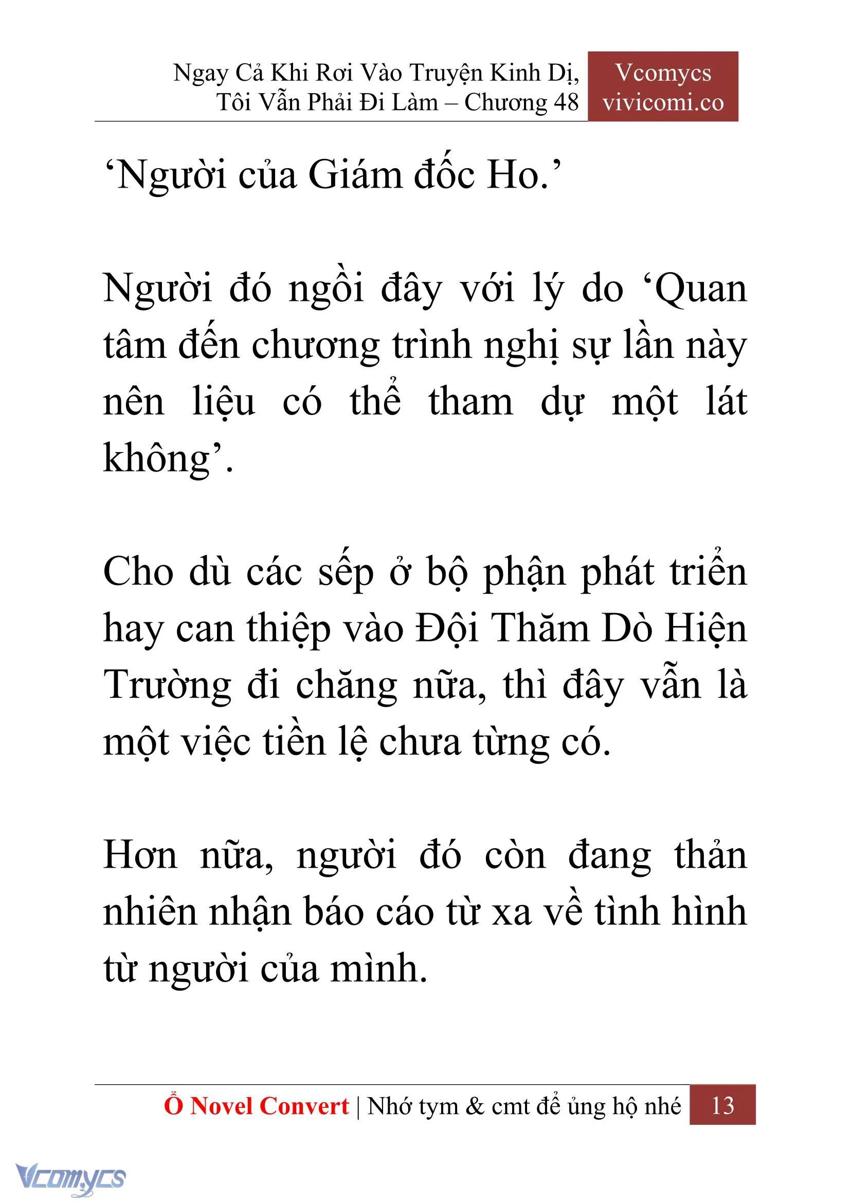 [Novel] Ngay Cả Khi Rơi Vào Truyện Kinh Dị, Tôi Vẫn Phải Đi Làm Chapter  48 - 15