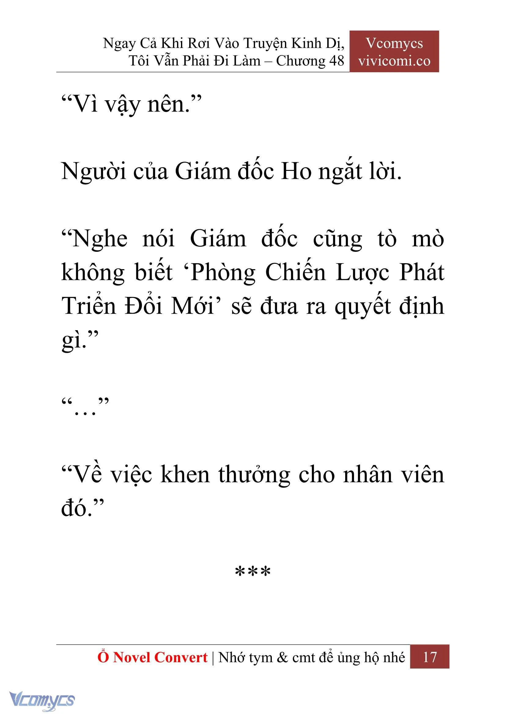 [Novel] Ngay Cả Khi Rơi Vào Truyện Kinh Dị, Tôi Vẫn Phải Đi Làm Chapter  48 - 19