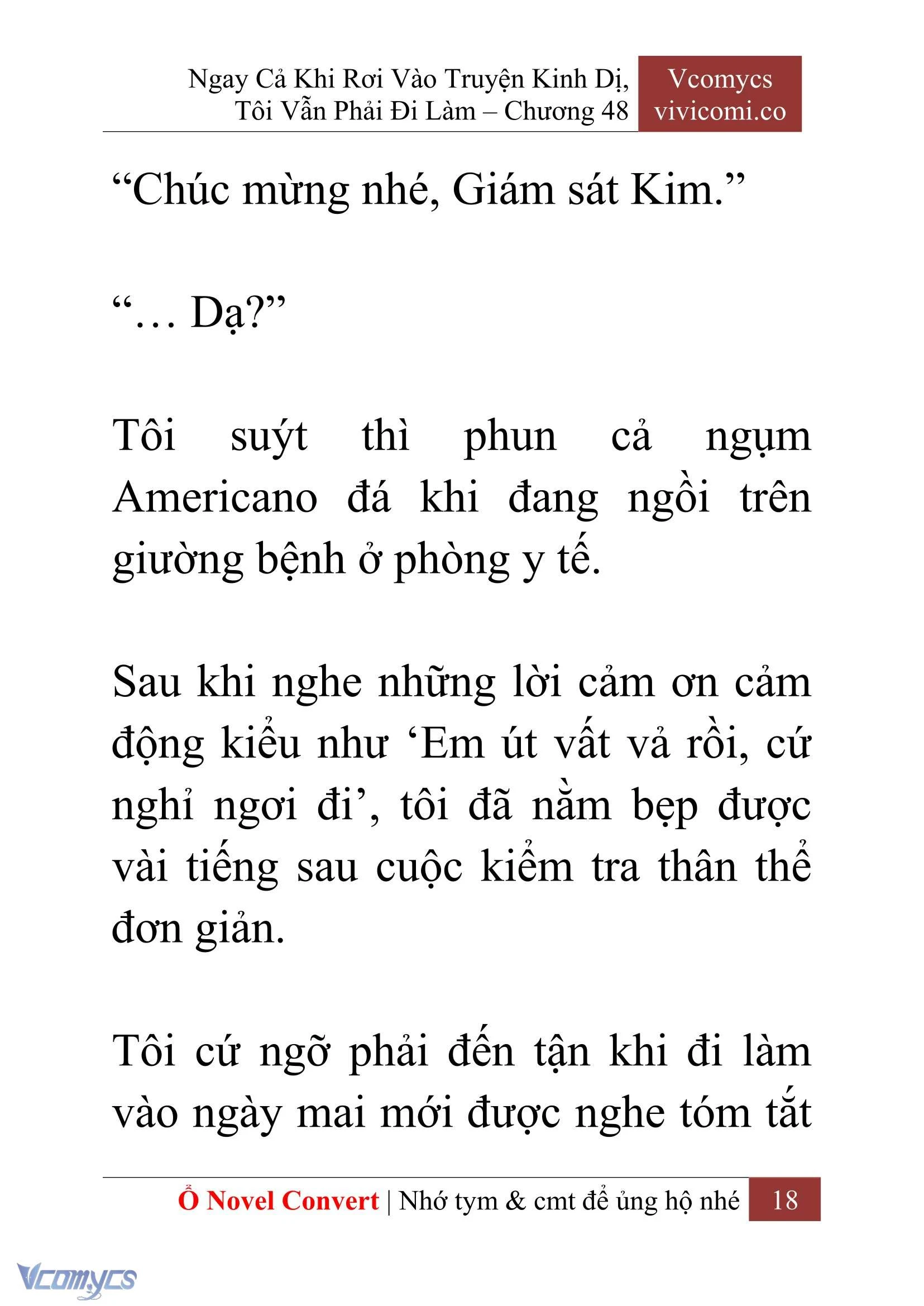 [Novel] Ngay Cả Khi Rơi Vào Truyện Kinh Dị, Tôi Vẫn Phải Đi Làm Chapter  48 - 20