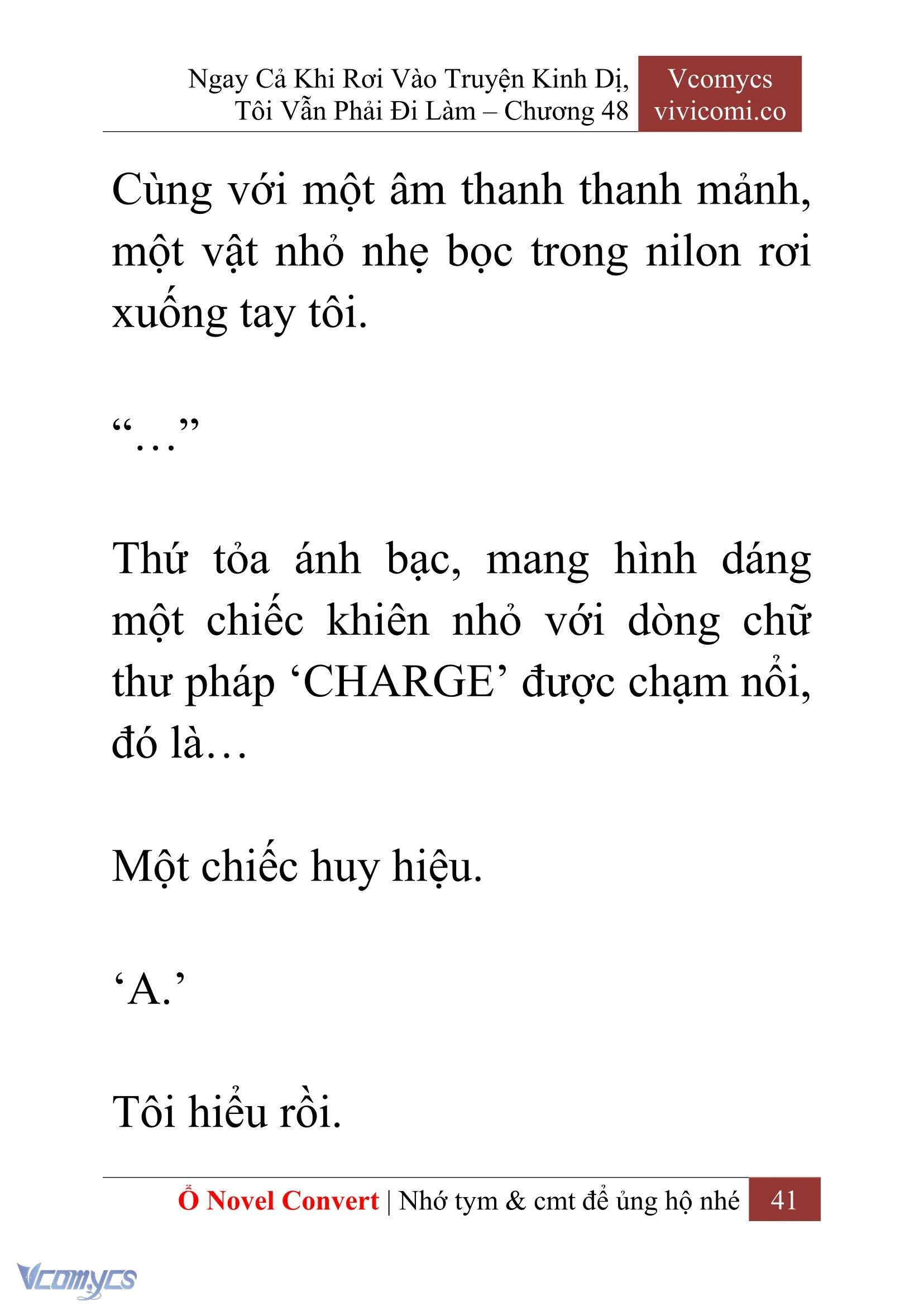 [Novel] Ngay Cả Khi Rơi Vào Truyện Kinh Dị, Tôi Vẫn Phải Đi Làm Chapter  48 - 43