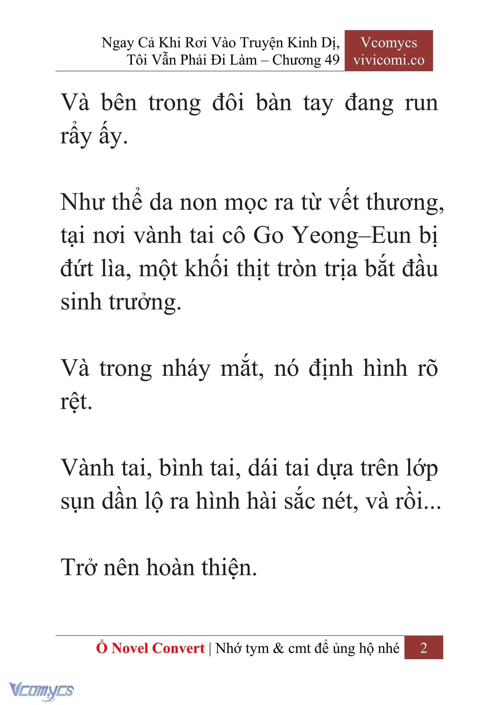 [Novel] Ngay Cả Khi Rơi Vào Truyện Kinh Dị, Tôi Vẫn Phải Đi Làm Chapter  49 - 4