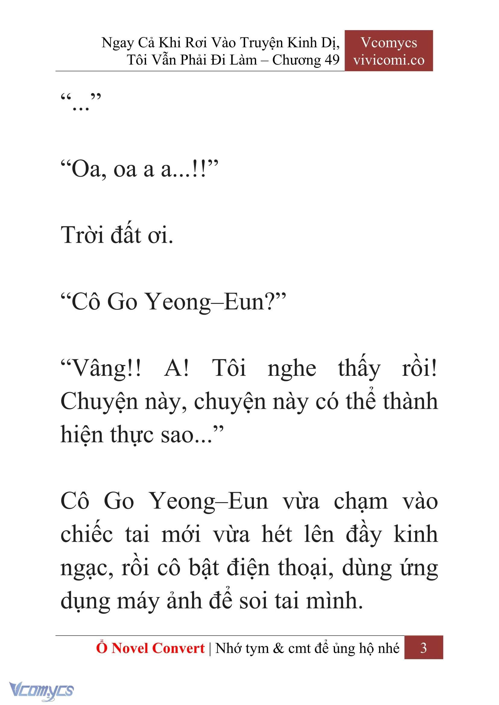 [Novel] Ngay Cả Khi Rơi Vào Truyện Kinh Dị, Tôi Vẫn Phải Đi Làm Chapter  49 - 5