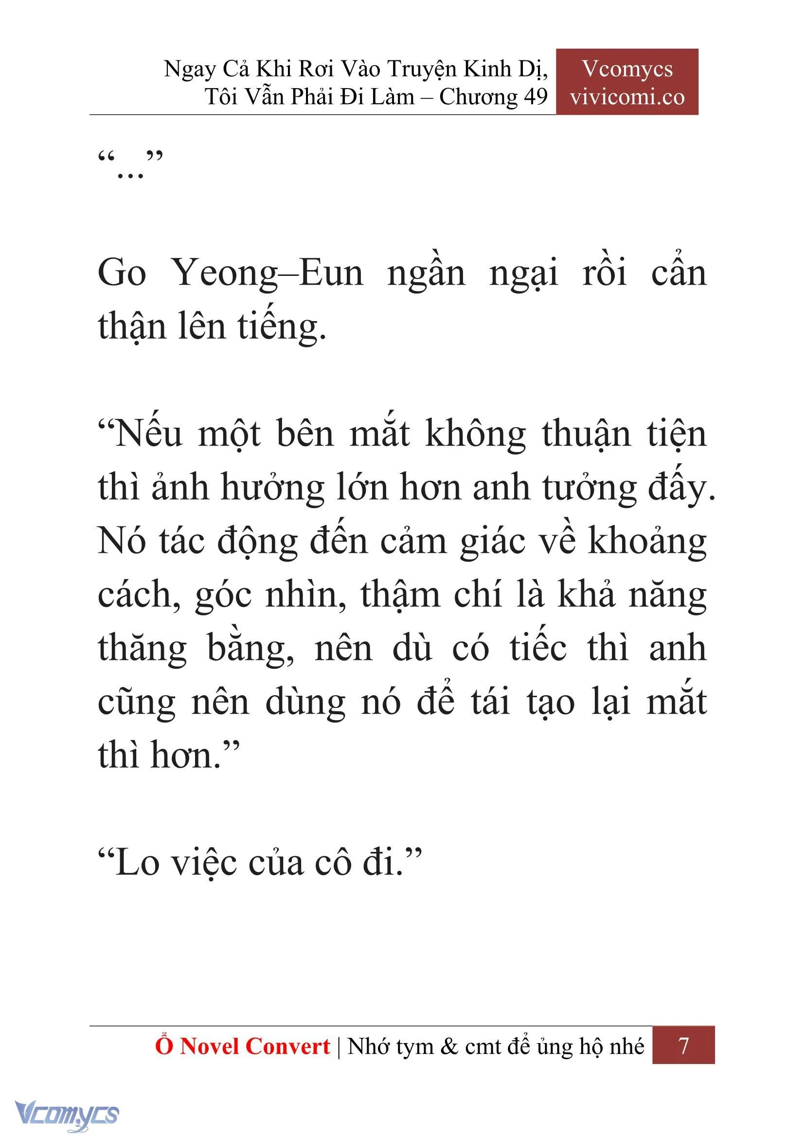 [Novel] Ngay Cả Khi Rơi Vào Truyện Kinh Dị, Tôi Vẫn Phải Đi Làm Chapter  49 - 9