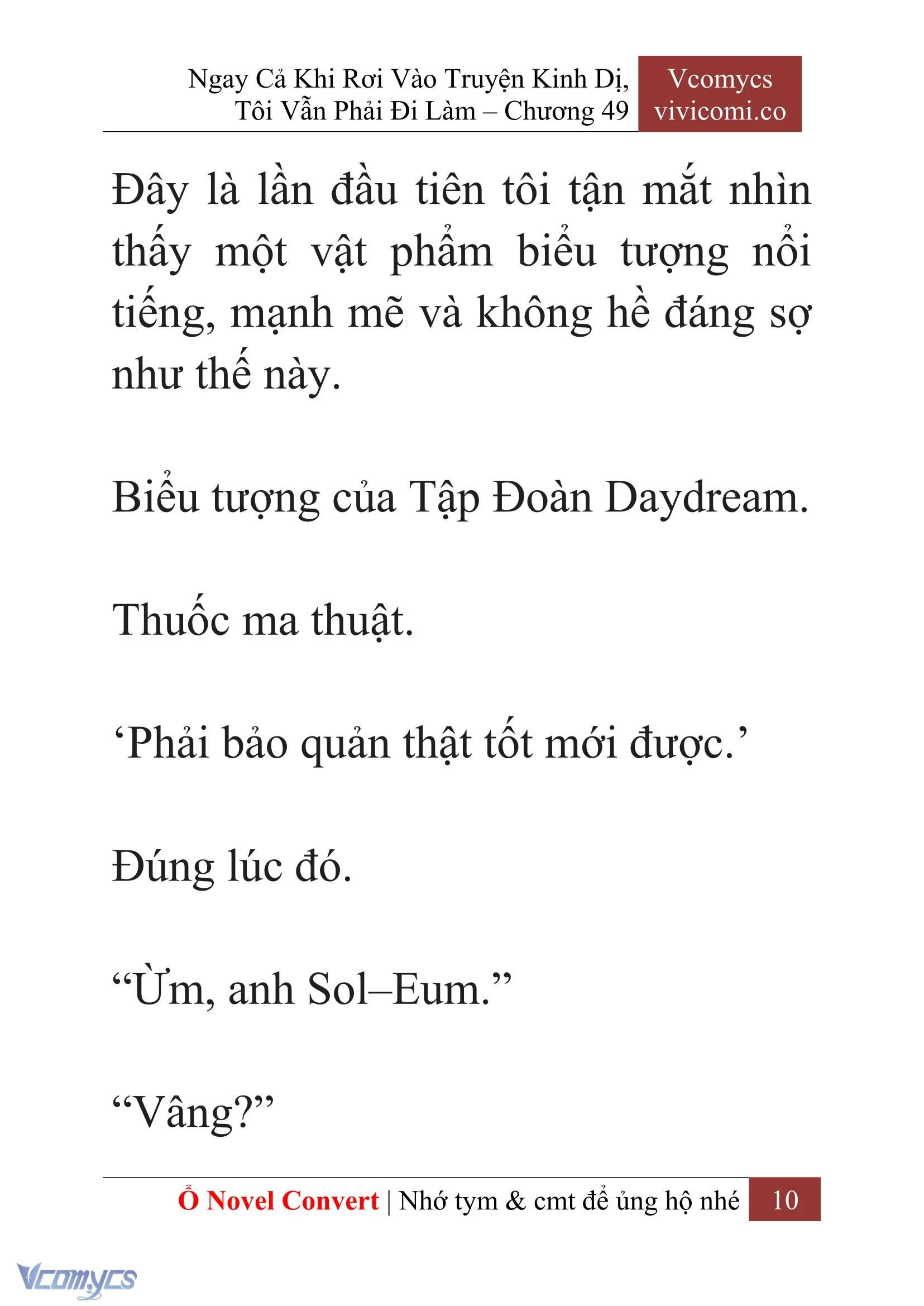 [Novel] Ngay Cả Khi Rơi Vào Truyện Kinh Dị, Tôi Vẫn Phải Đi Làm Chapter  49 - 12