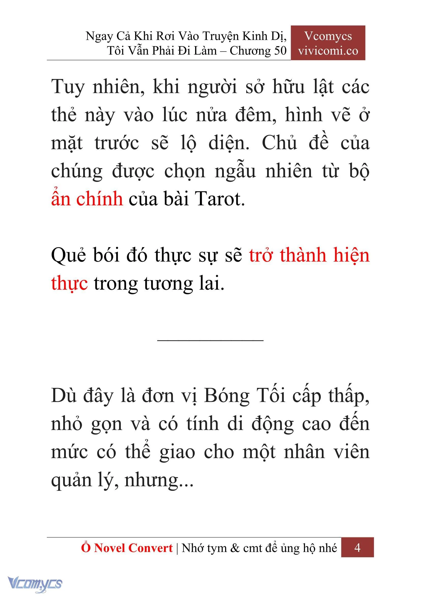 [Novel] Ngay Cả Khi Rơi Vào Truyện Kinh Dị, Tôi Vẫn Phải Đi Làm Chapter  50 - 6