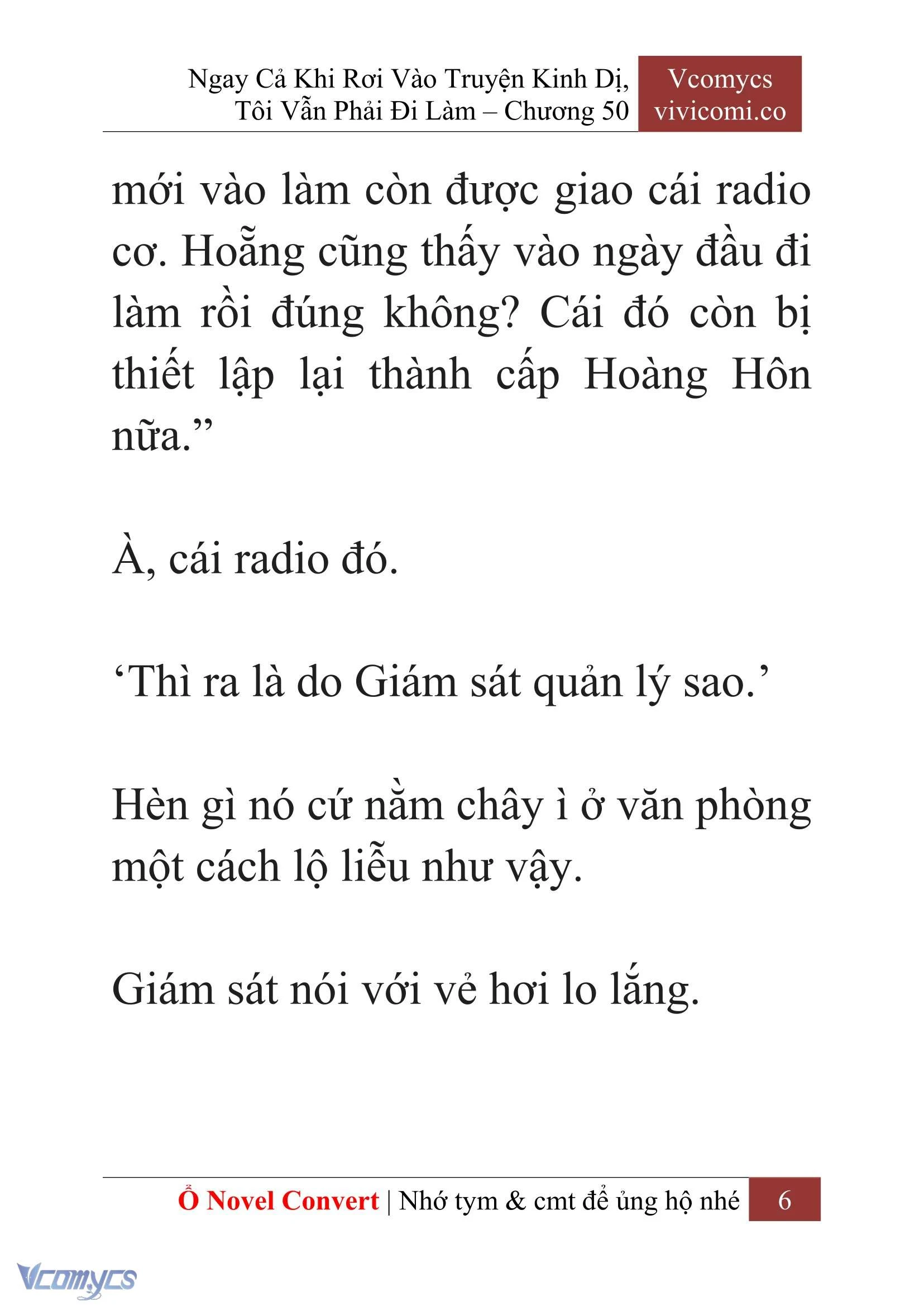 [Novel] Ngay Cả Khi Rơi Vào Truyện Kinh Dị, Tôi Vẫn Phải Đi Làm Chapter  50 - 8