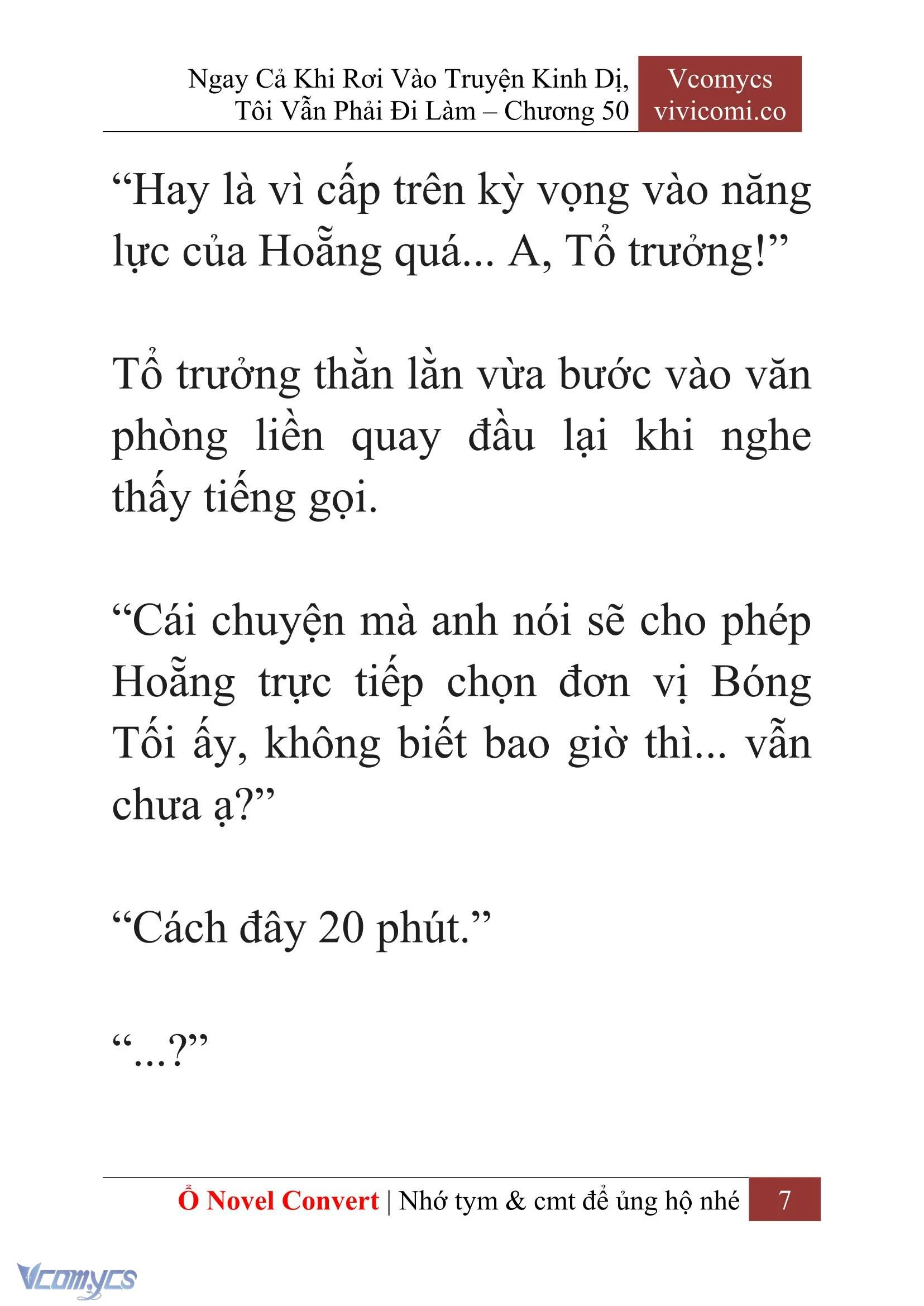 [Novel] Ngay Cả Khi Rơi Vào Truyện Kinh Dị, Tôi Vẫn Phải Đi Làm Chapter  50 - 9
