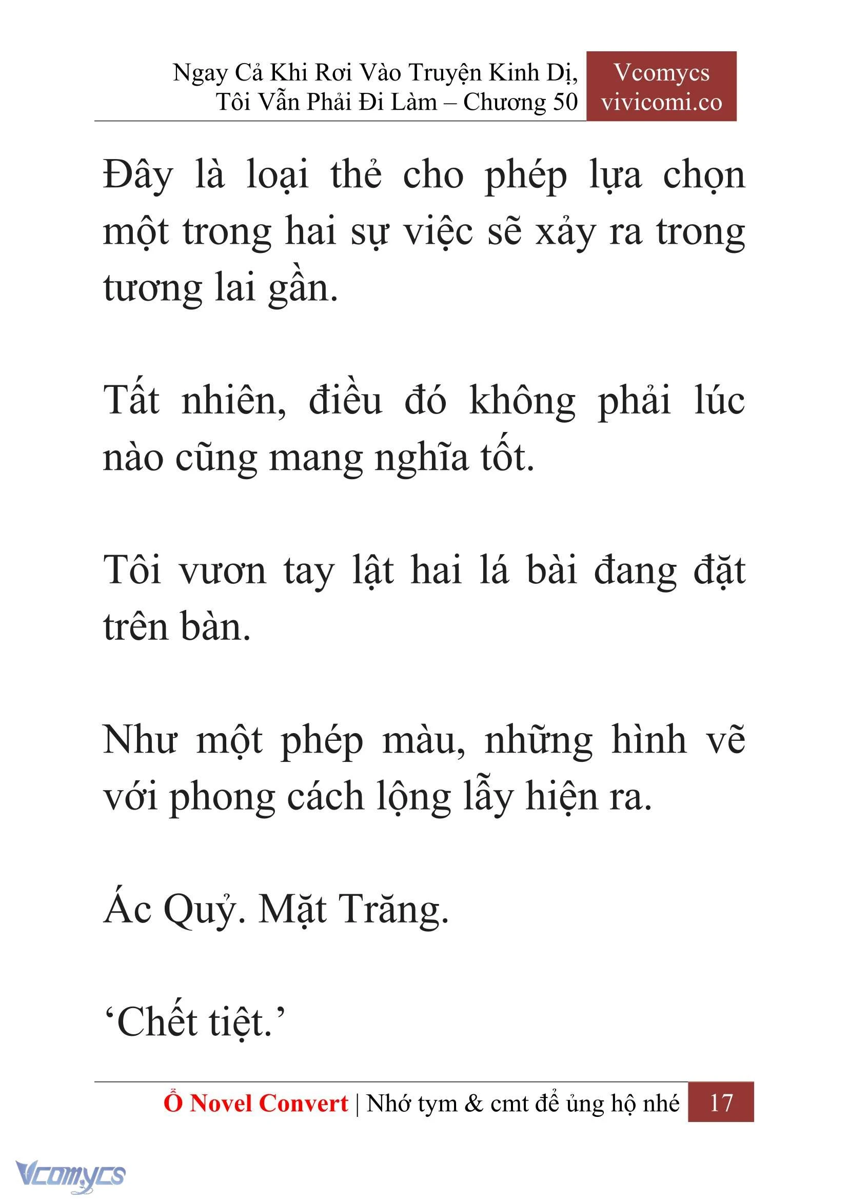 [Novel] Ngay Cả Khi Rơi Vào Truyện Kinh Dị, Tôi Vẫn Phải Đi Làm Chapter  50 - 19