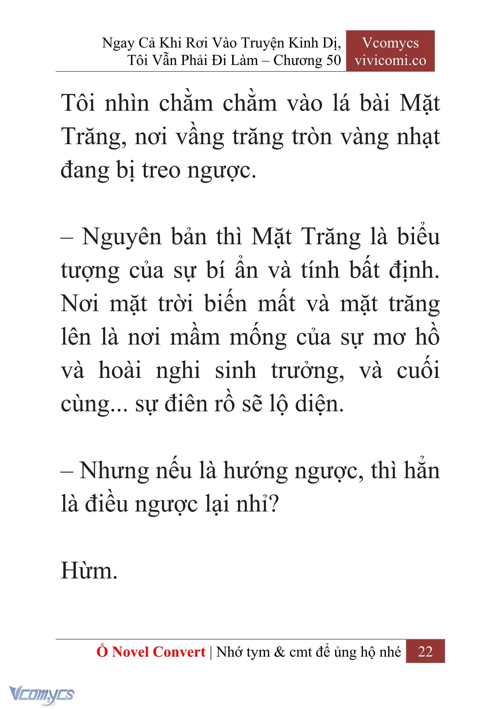 [Novel] Ngay Cả Khi Rơi Vào Truyện Kinh Dị, Tôi Vẫn Phải Đi Làm Chapter  50 - 24