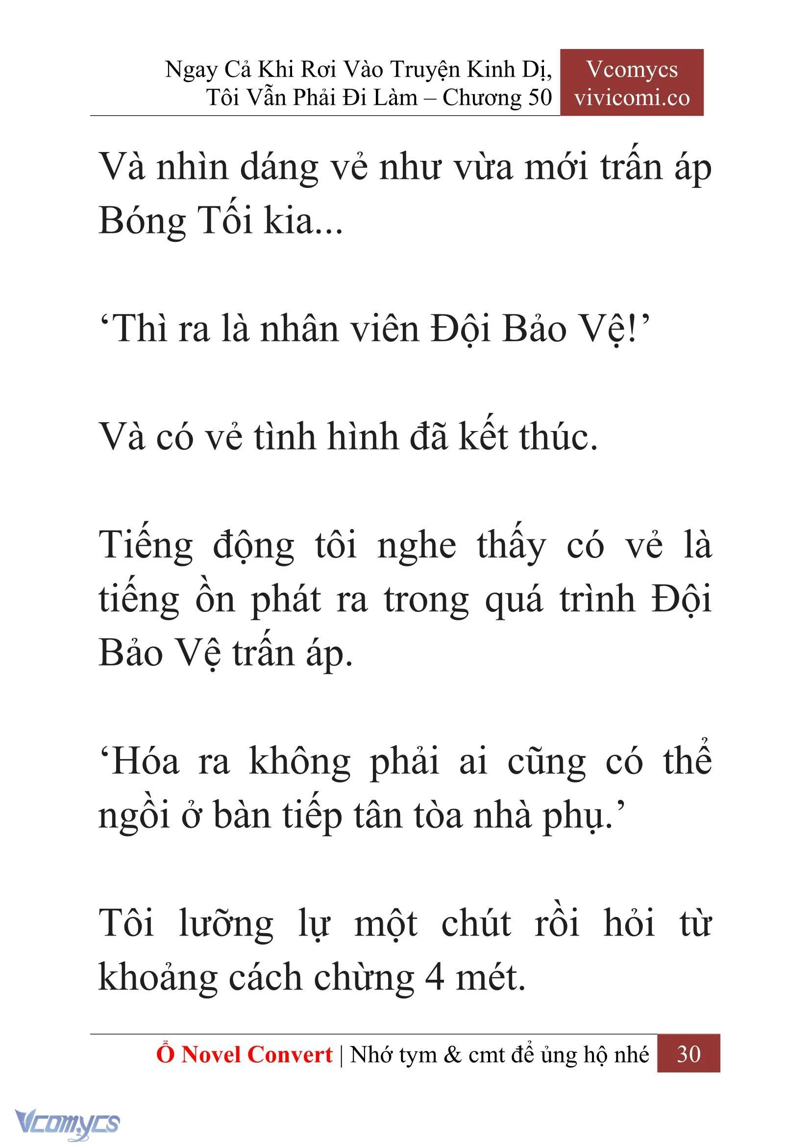 [Novel] Ngay Cả Khi Rơi Vào Truyện Kinh Dị, Tôi Vẫn Phải Đi Làm Chapter  50 - 32