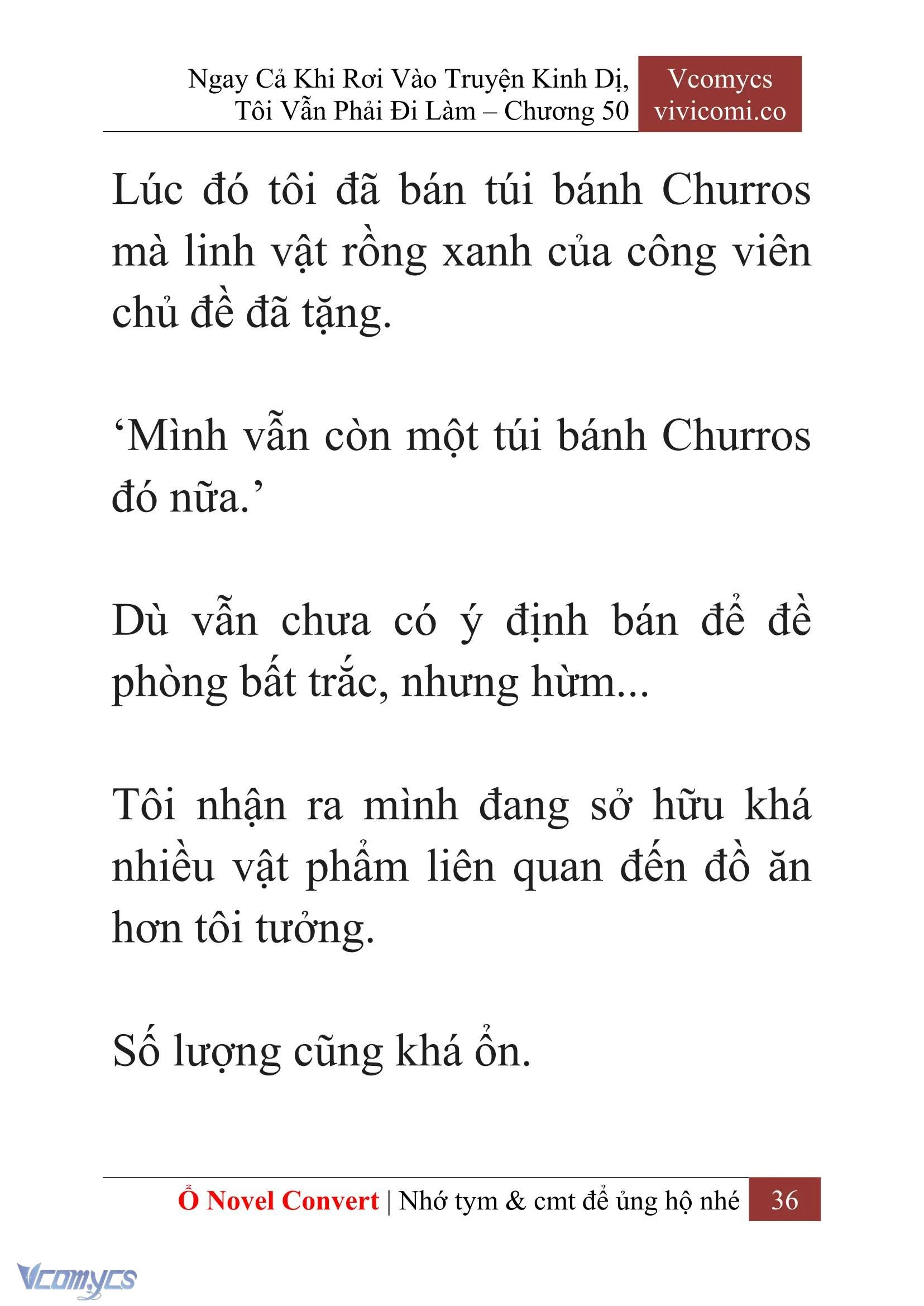 [Novel] Ngay Cả Khi Rơi Vào Truyện Kinh Dị, Tôi Vẫn Phải Đi Làm Chapter  50 - 38