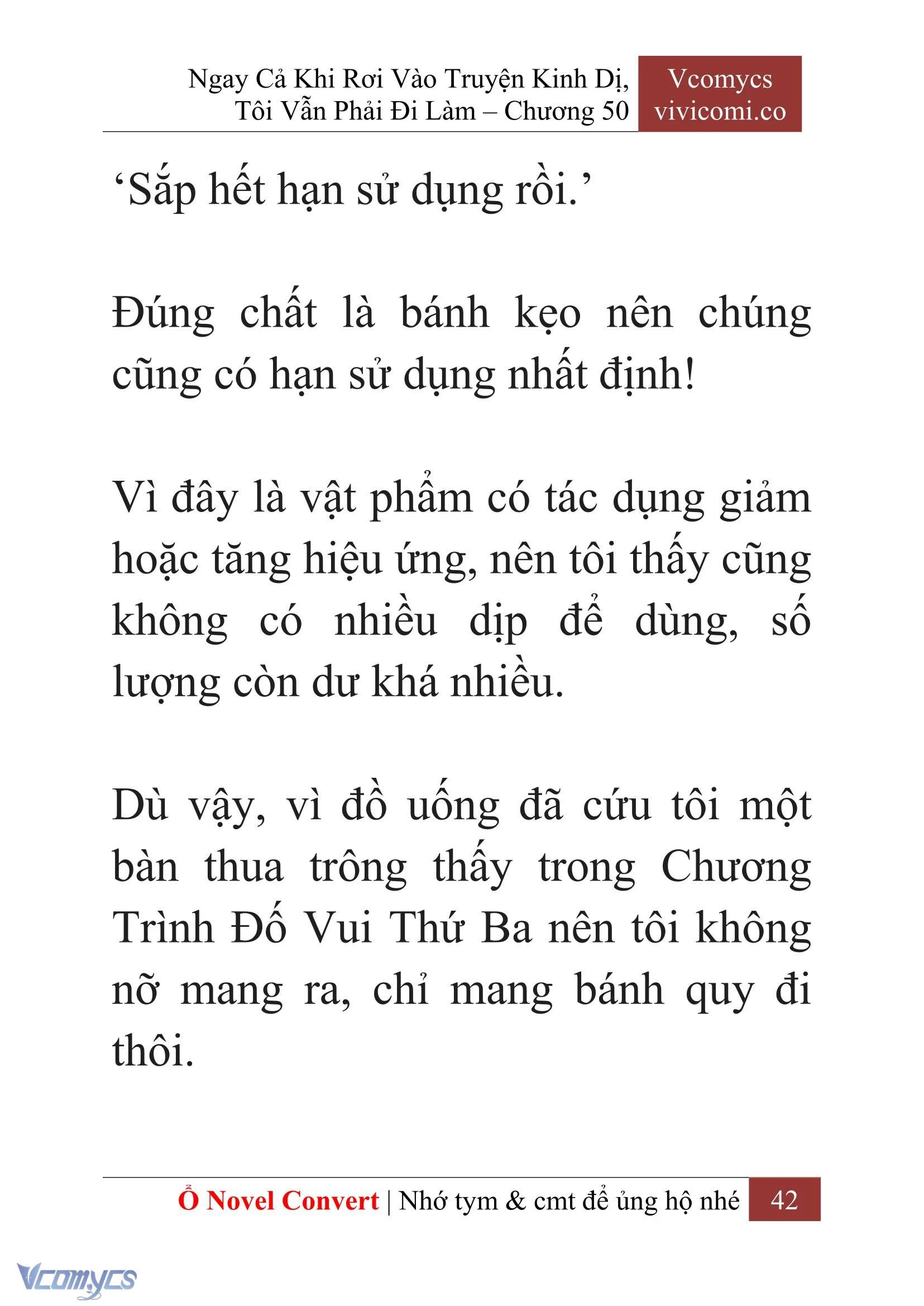 [Novel] Ngay Cả Khi Rơi Vào Truyện Kinh Dị, Tôi Vẫn Phải Đi Làm Chapter  50 - 44