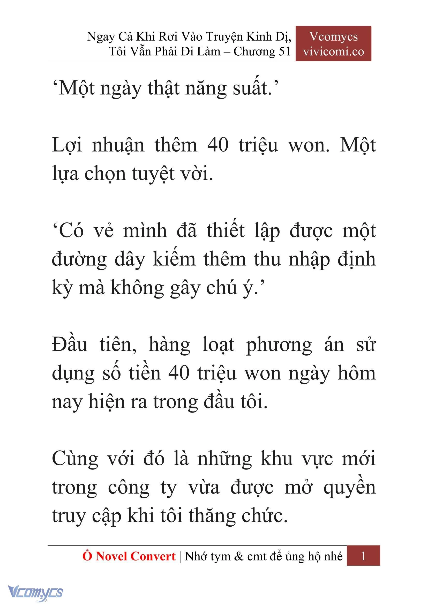 [Novel] Ngay Cả Khi Rơi Vào Truyện Kinh Dị, Tôi Vẫn Phải Đi Làm Chapter  51 - 3
