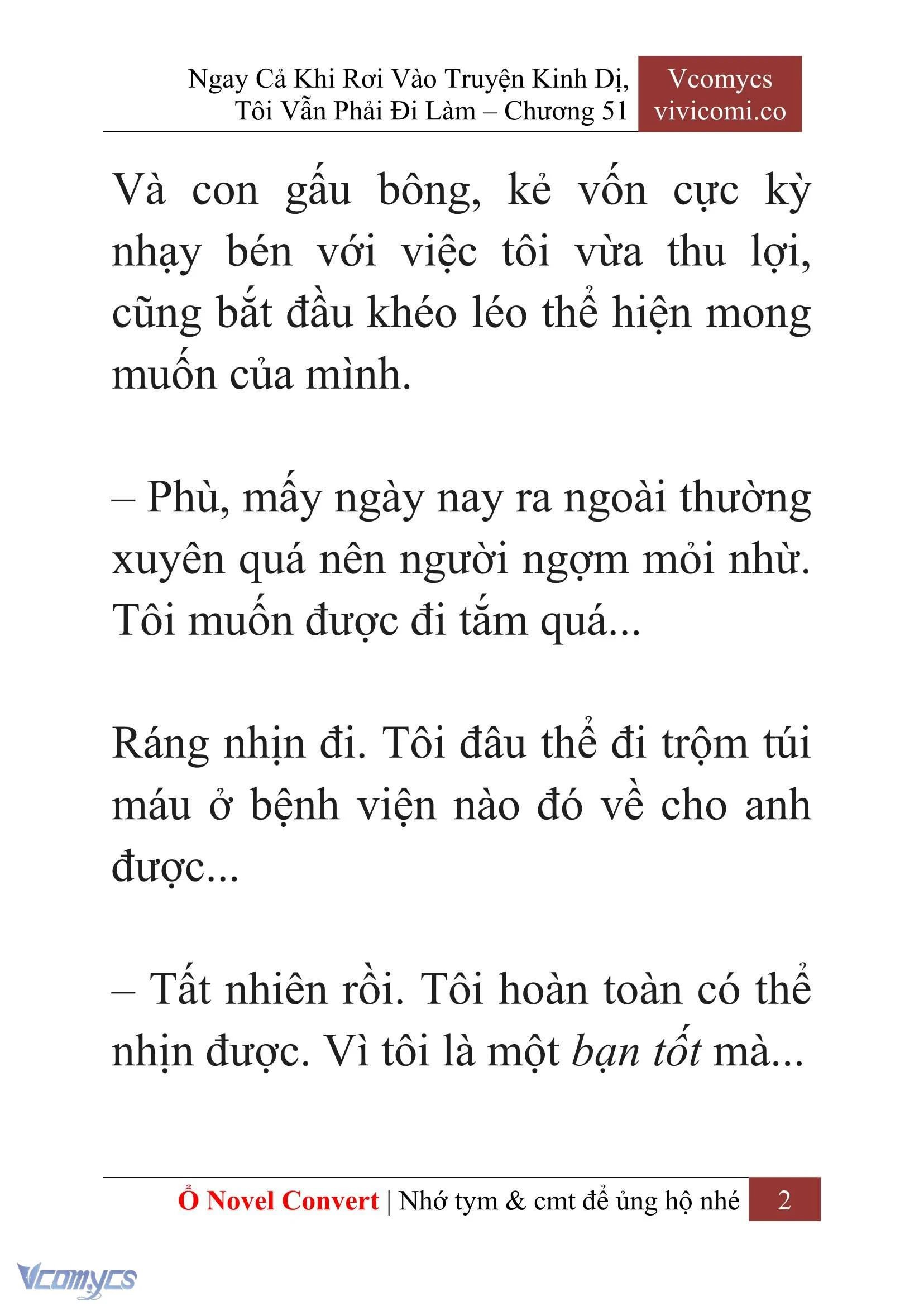 [Novel] Ngay Cả Khi Rơi Vào Truyện Kinh Dị, Tôi Vẫn Phải Đi Làm Chapter  51 - 4