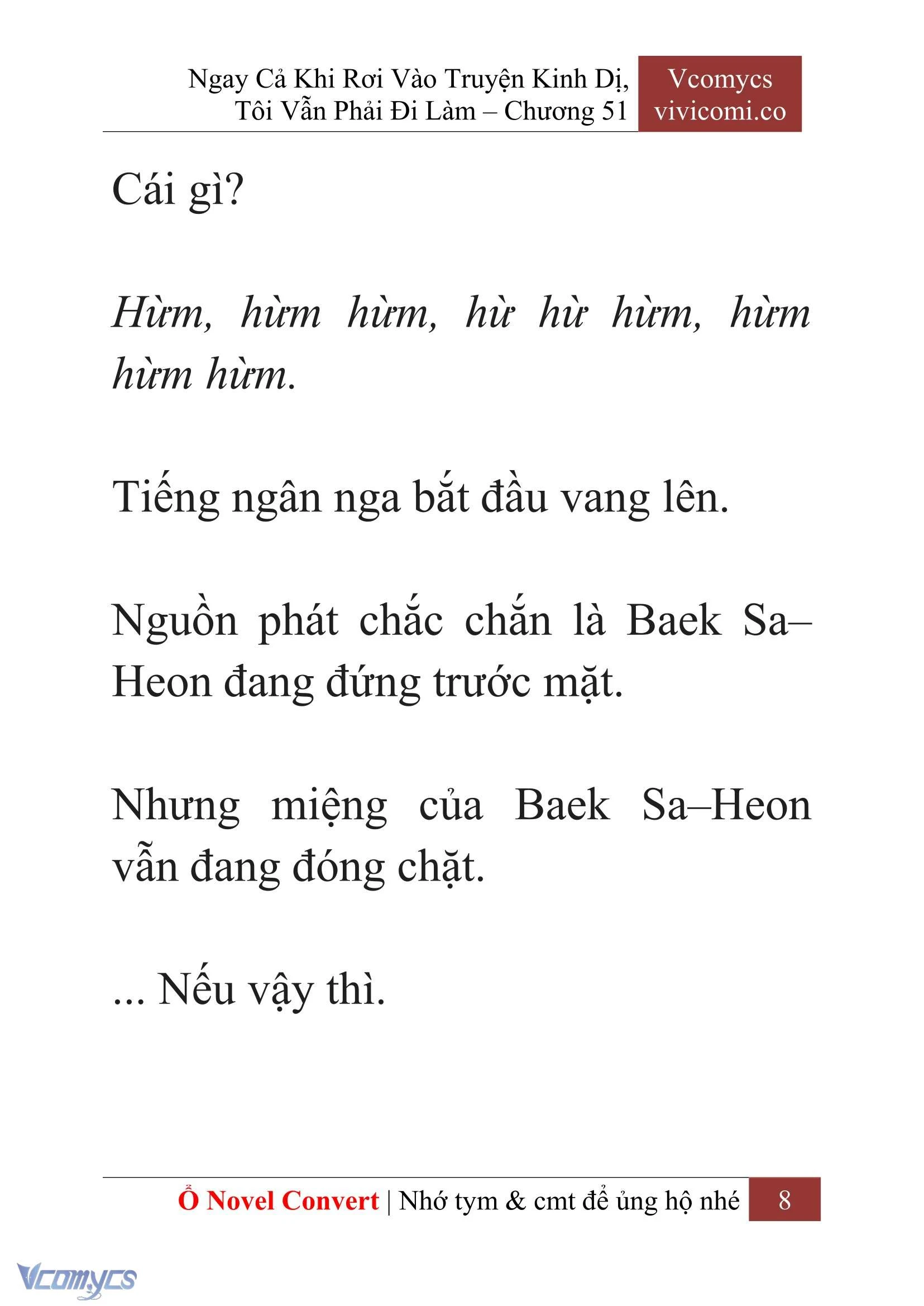[Novel] Ngay Cả Khi Rơi Vào Truyện Kinh Dị, Tôi Vẫn Phải Đi Làm Chapter  51 - 10