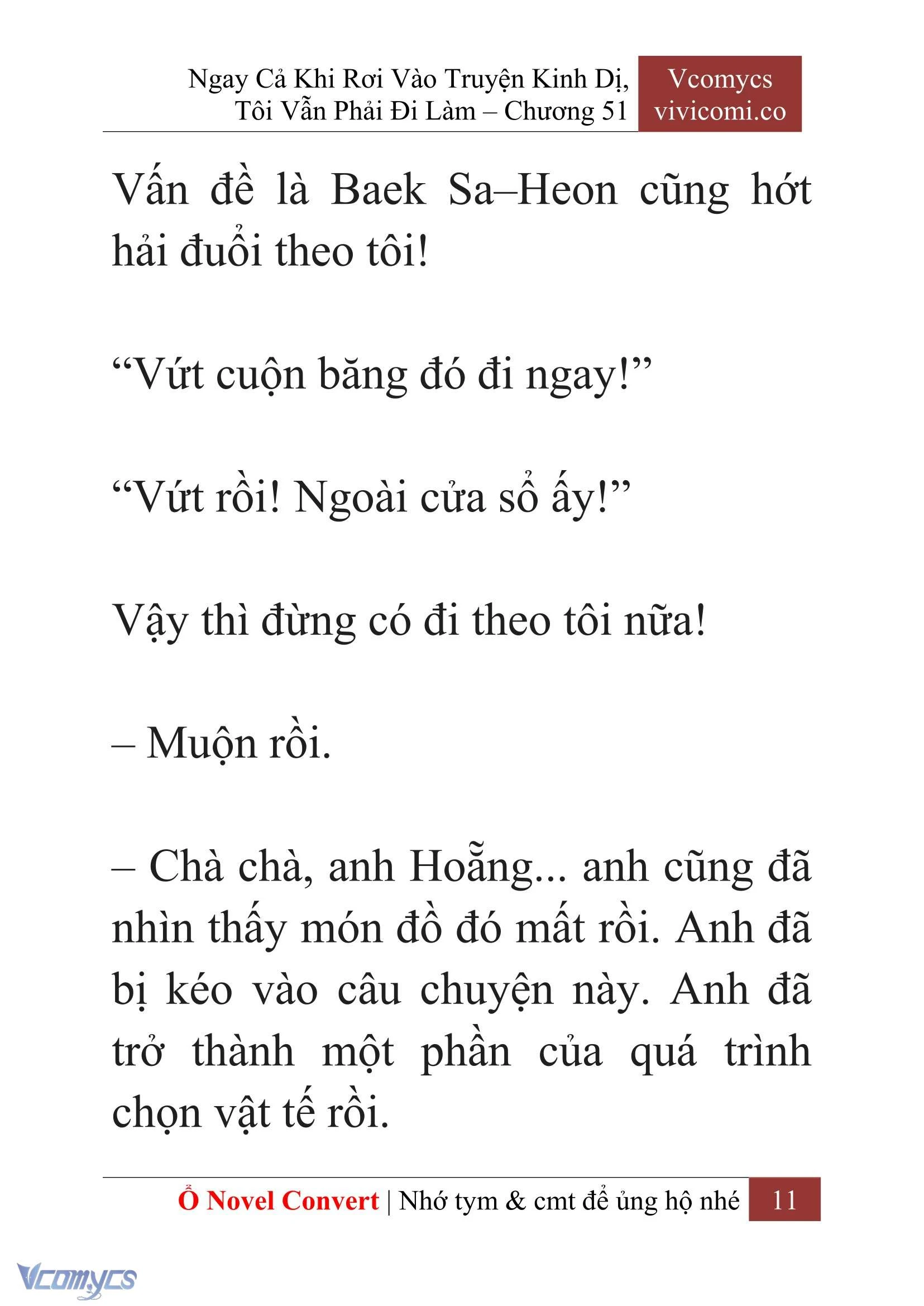 [Novel] Ngay Cả Khi Rơi Vào Truyện Kinh Dị, Tôi Vẫn Phải Đi Làm Chapter  51 - 13