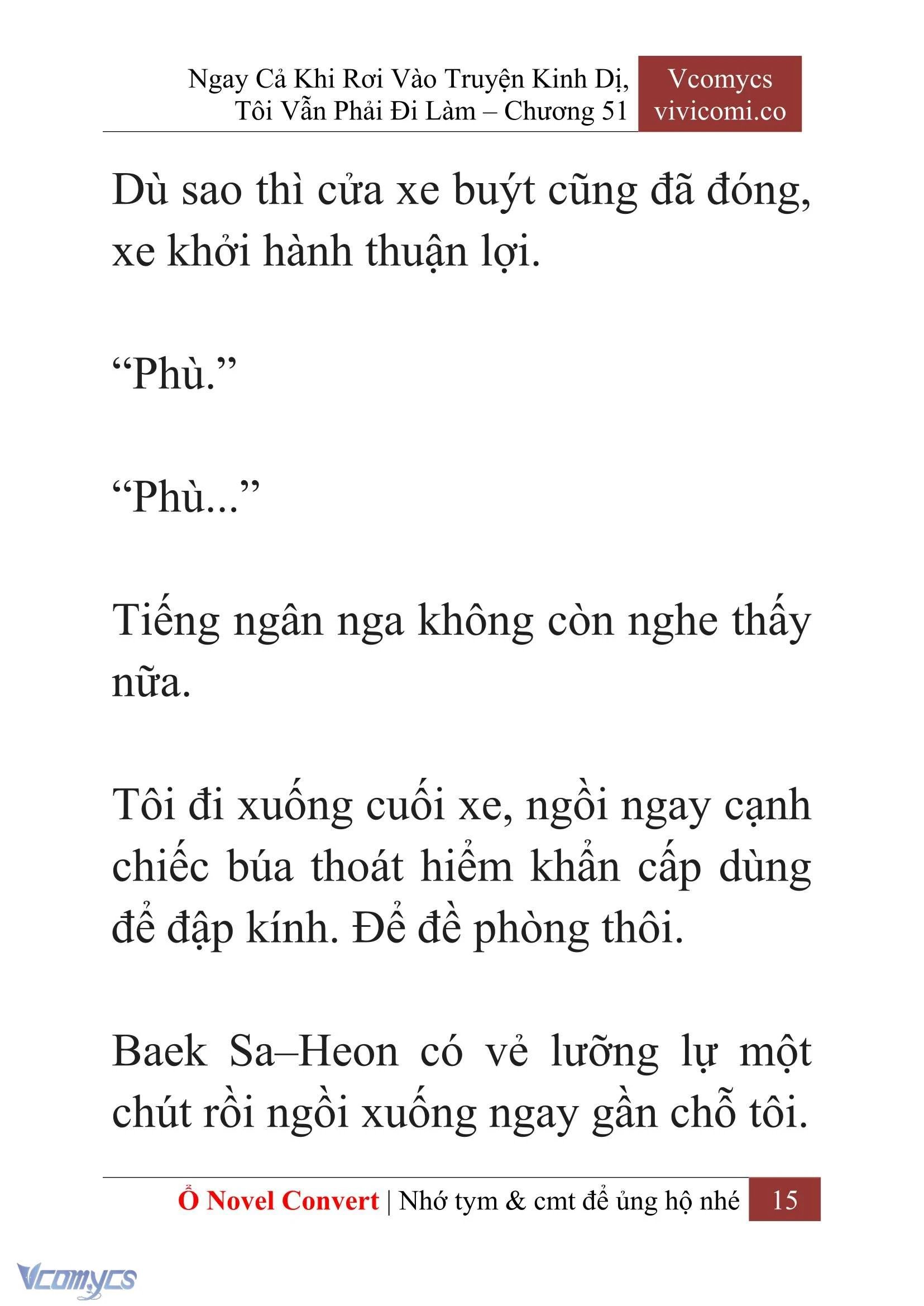 [Novel] Ngay Cả Khi Rơi Vào Truyện Kinh Dị, Tôi Vẫn Phải Đi Làm Chapter  51 - 17